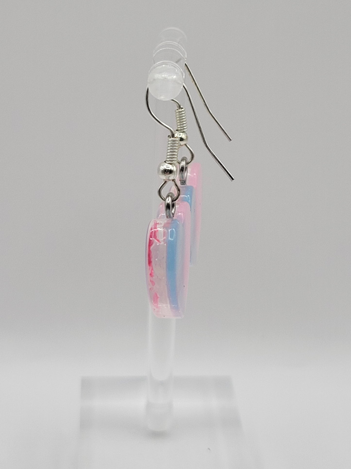 Conversational Heart Earrings