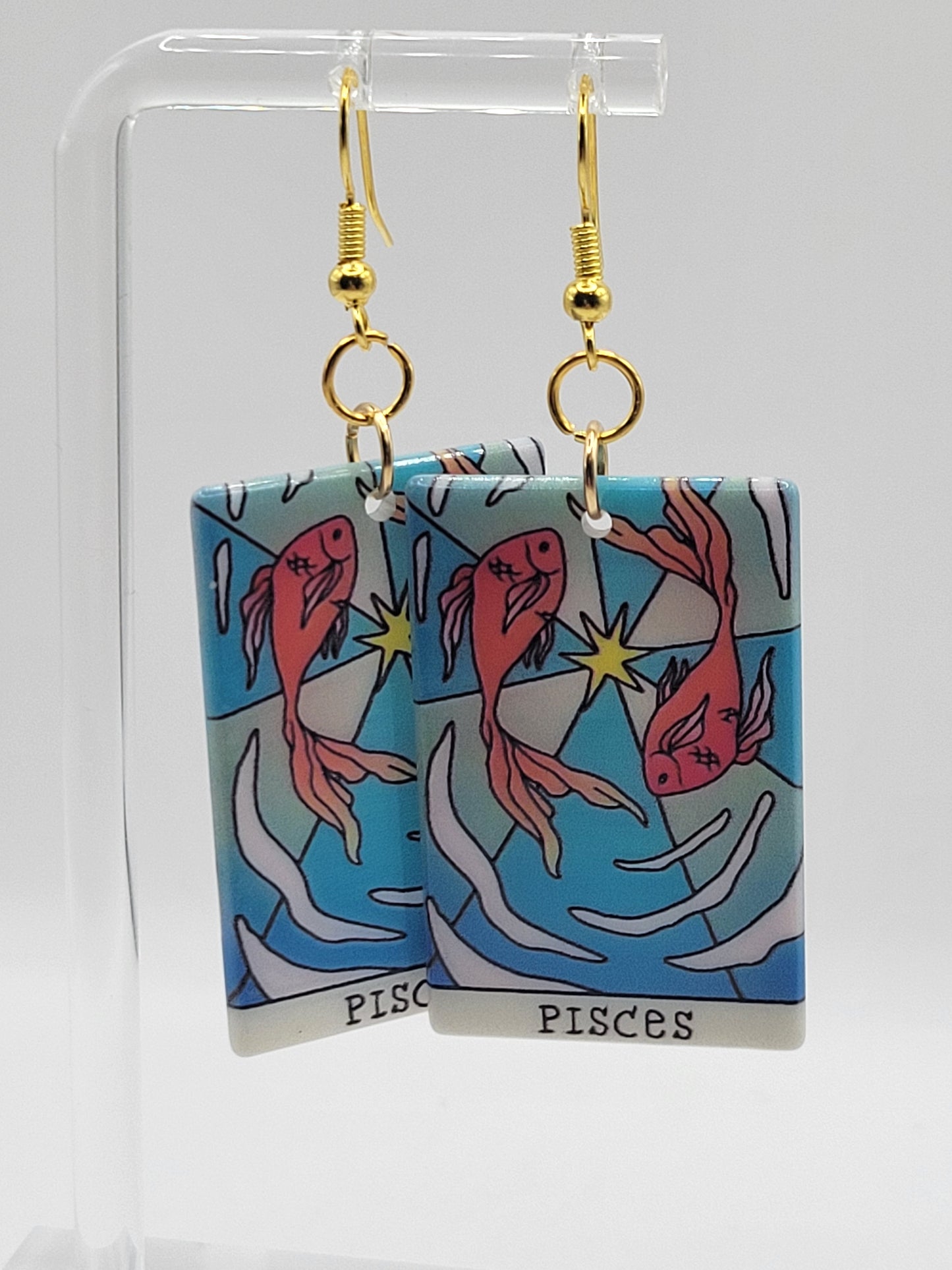 Zodiac Pendant Earrings