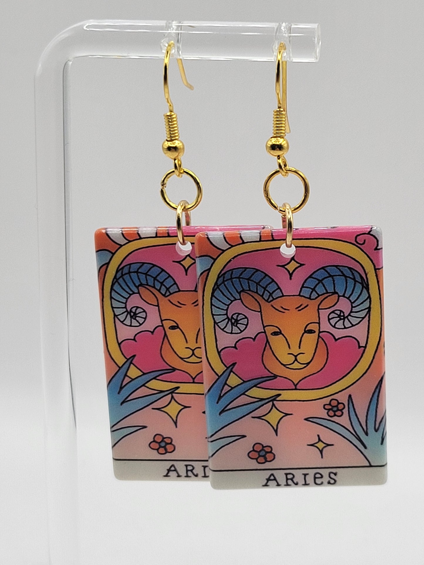 Zodiac Pendant Earrings
