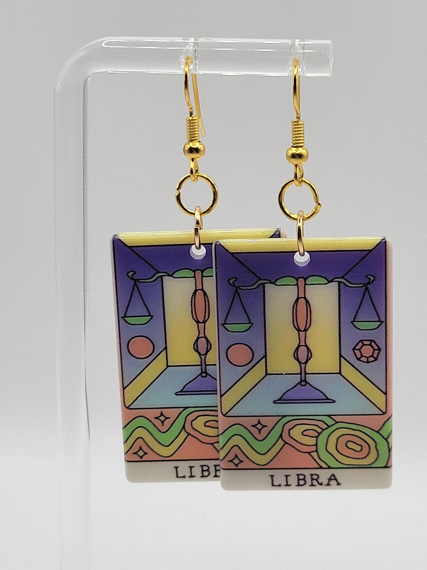 Zodiac Pendant Earrings