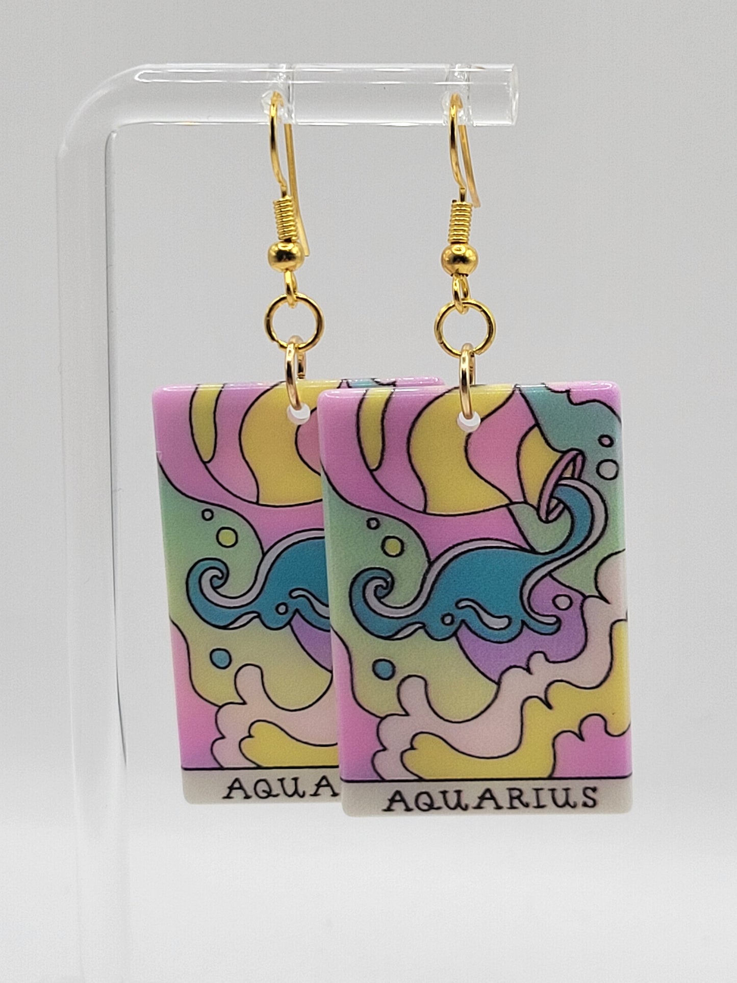 Zodiac Pendant Earrings