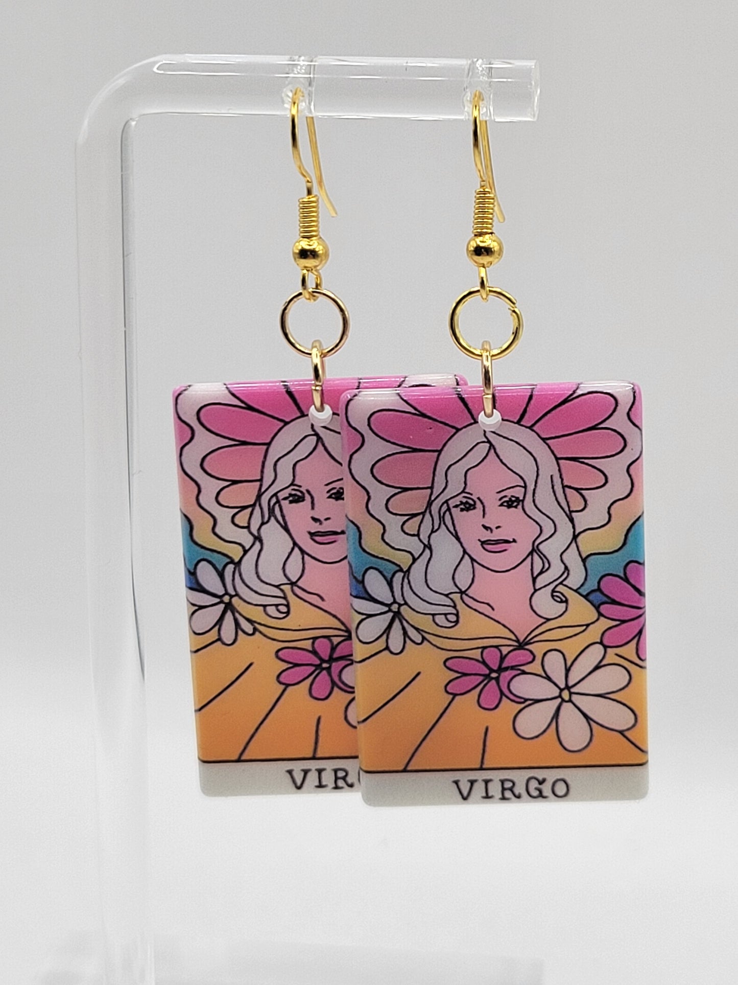 Zodiac Pendant Earrings