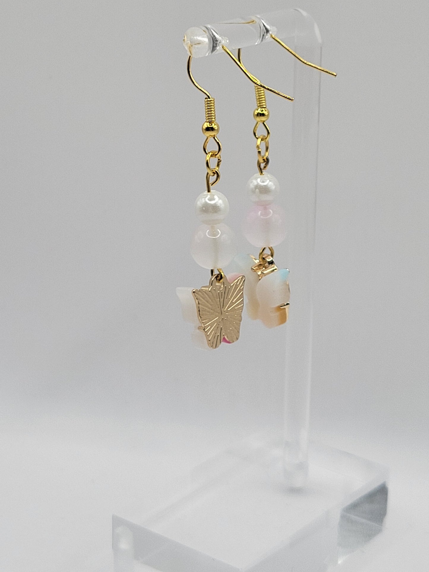 Embellished Butterfly Earrings
