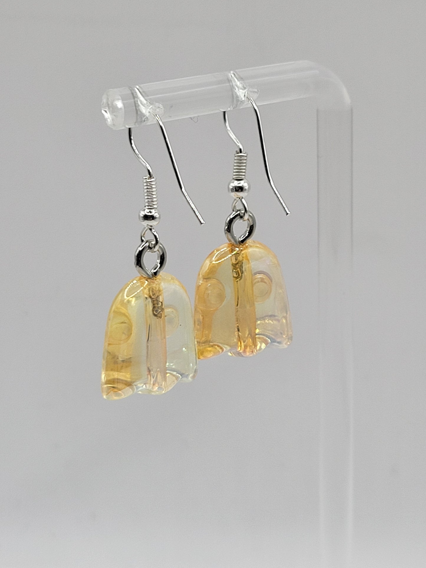 Pacman Ghost Earrings