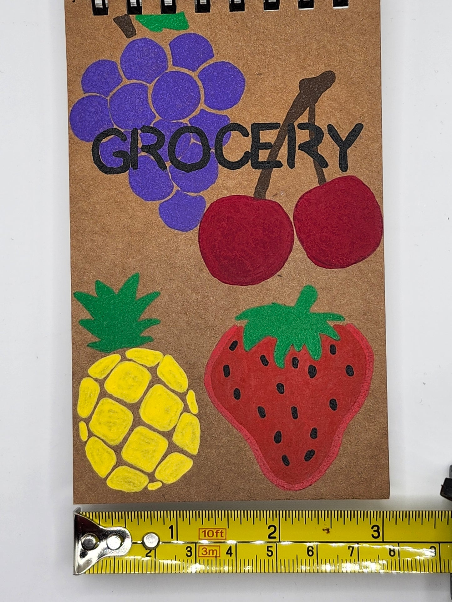 Fruit Grocery List Notepad