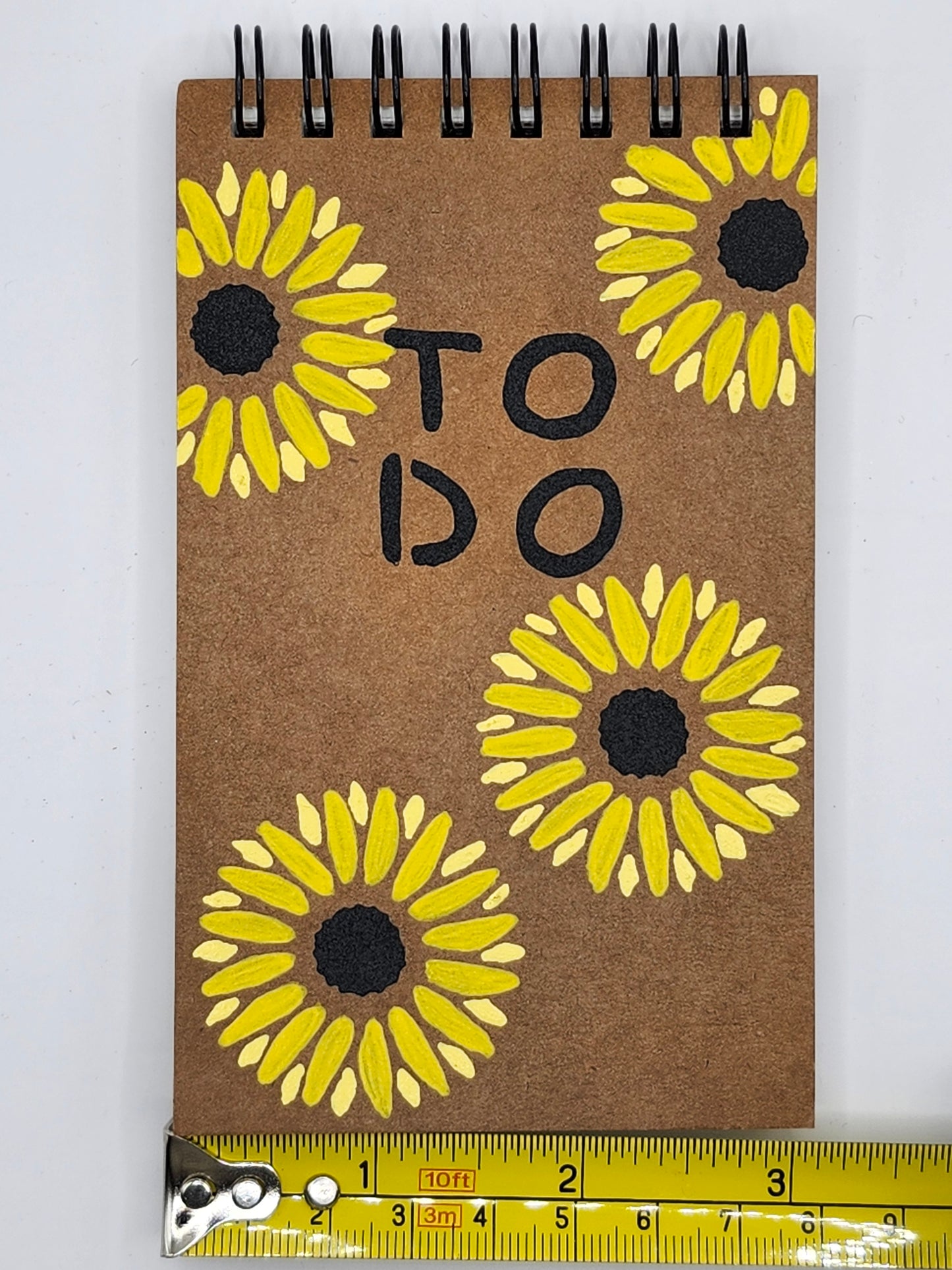 Sunflower To Do List Notepad