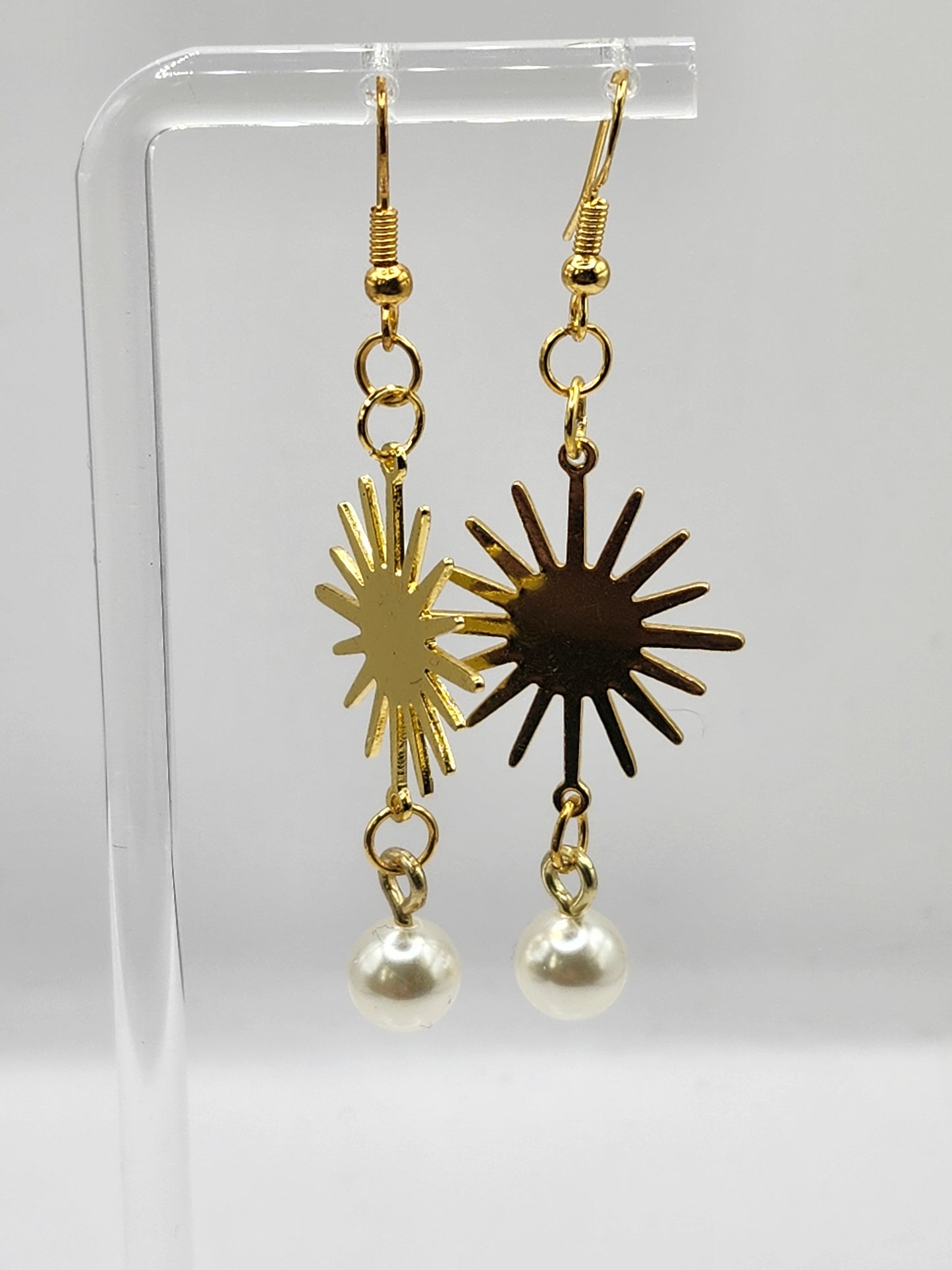 Sun Pearl Earrings