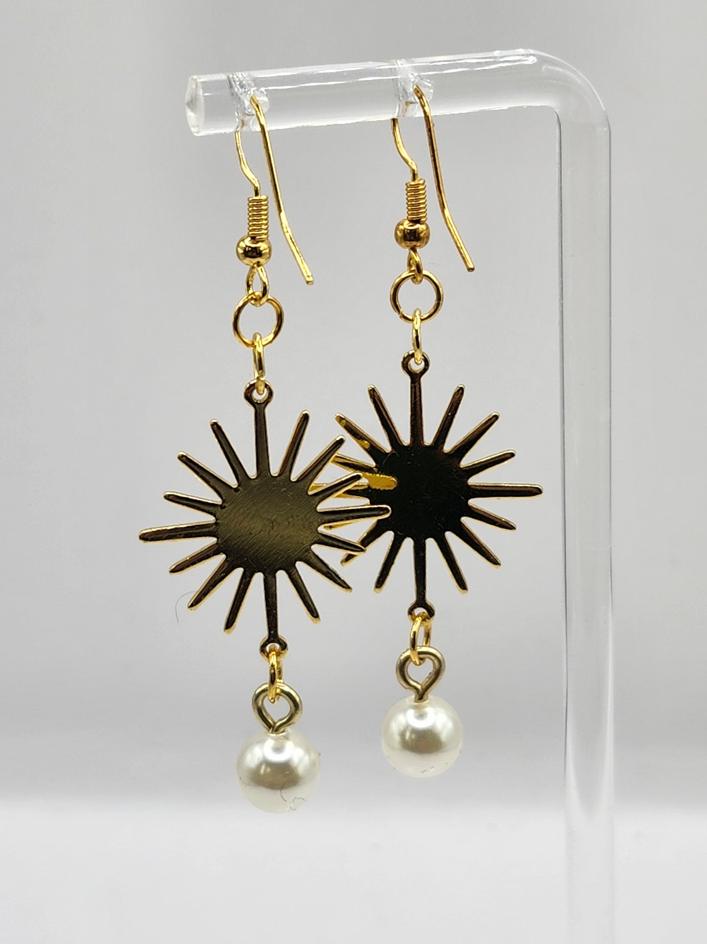 Sun Pearl Earrings