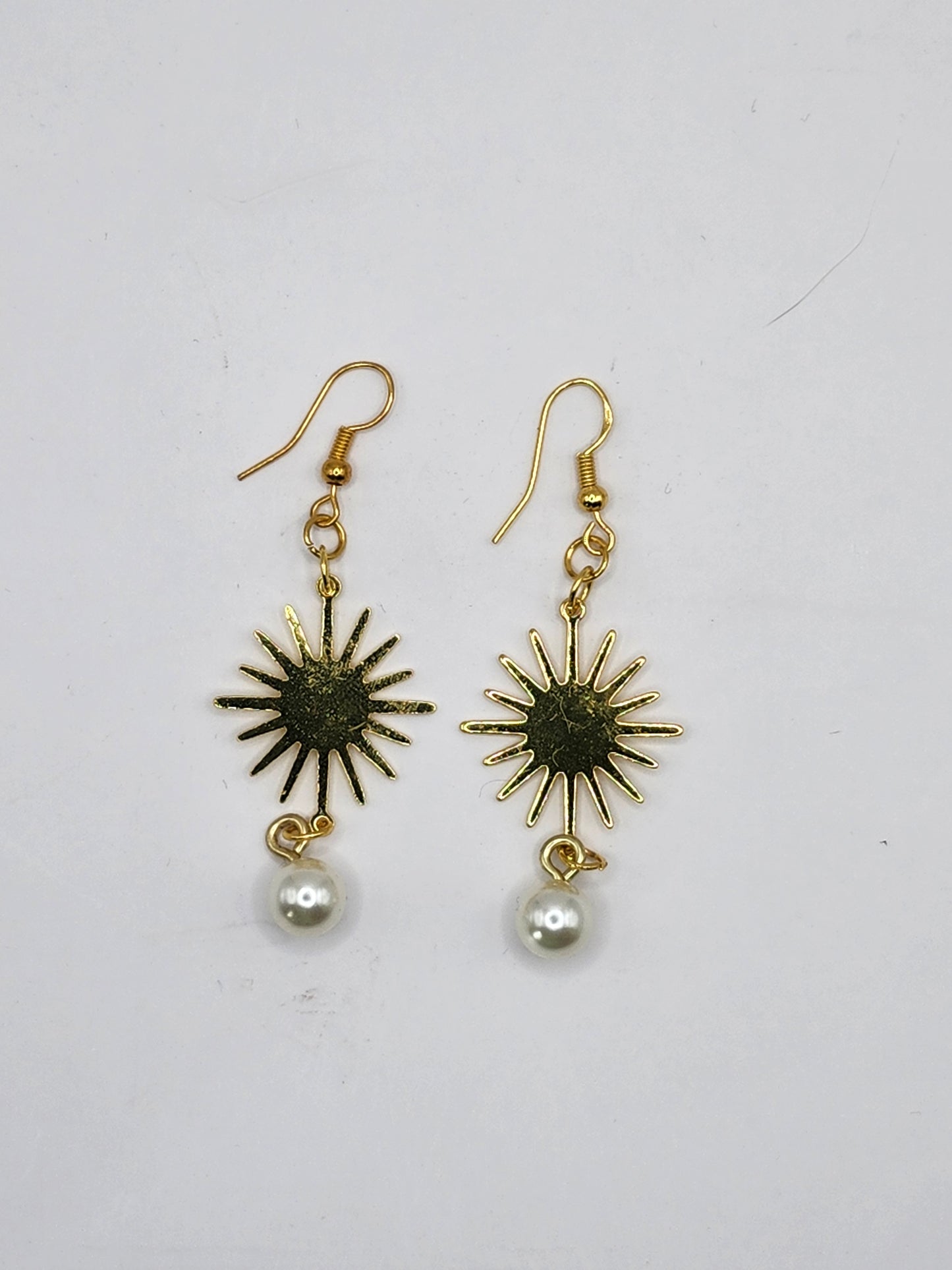 Sun Pearl Earrings