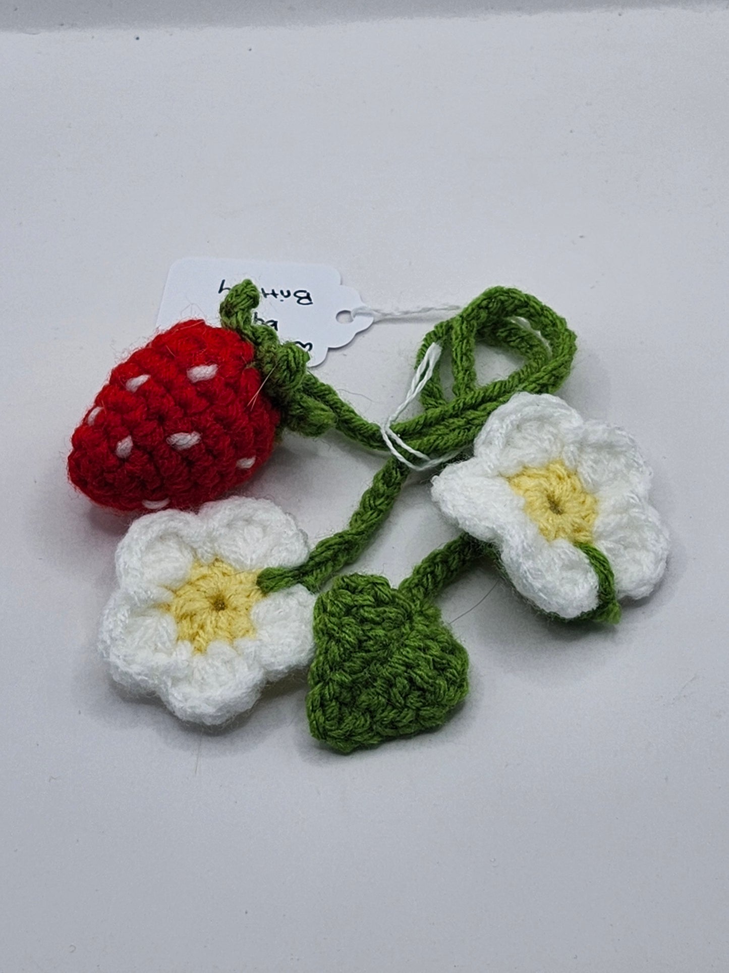 Strawberry Daisy Bookmarks