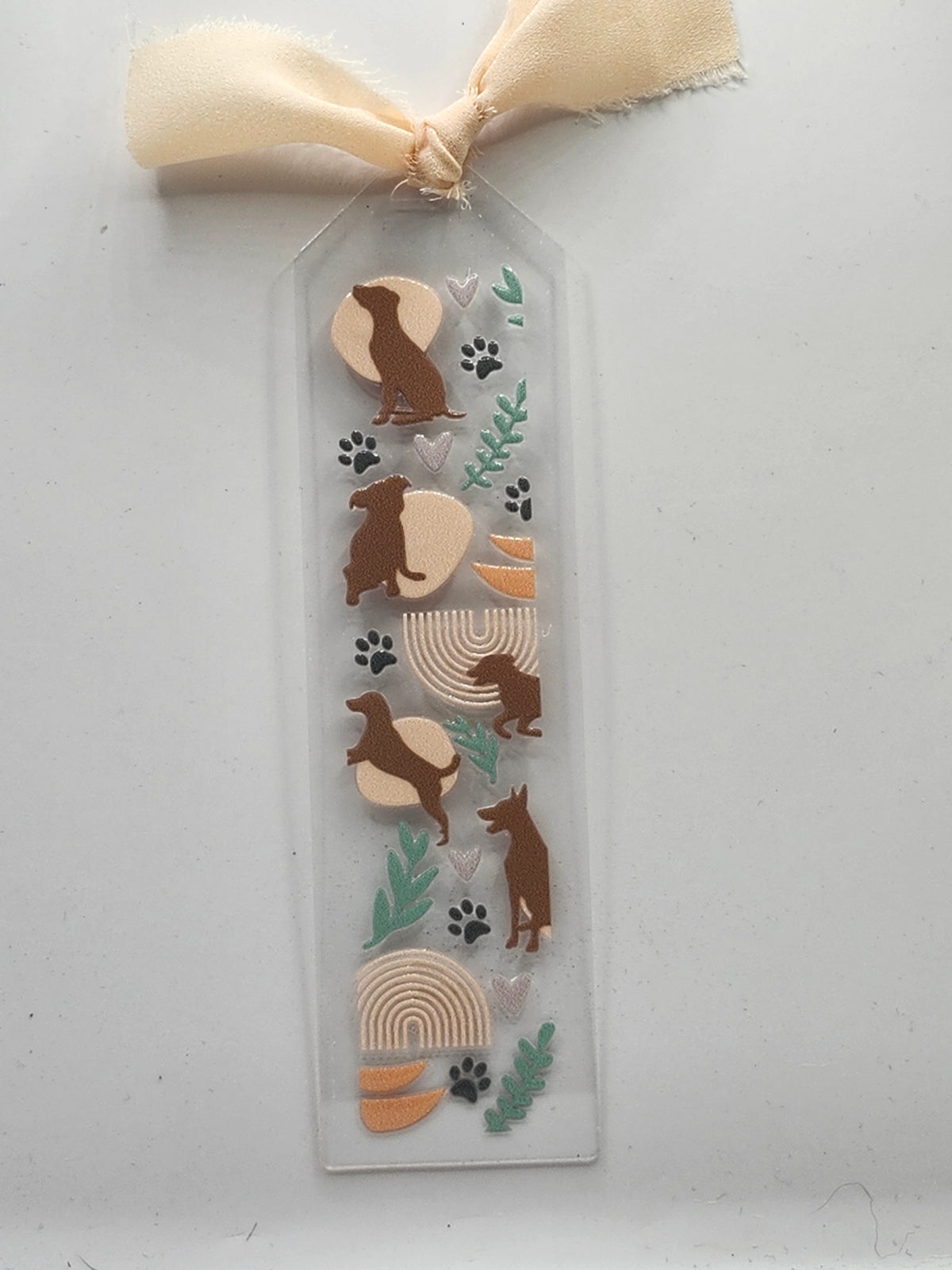 Boho Dog Bookmark