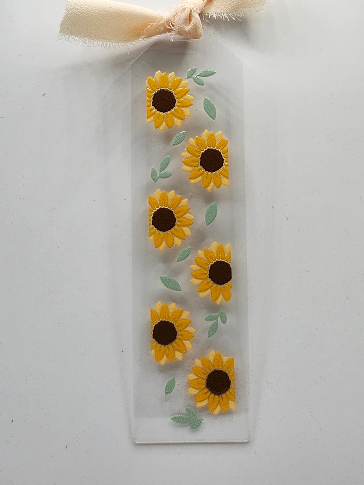 Simple Sunflower Bookmark