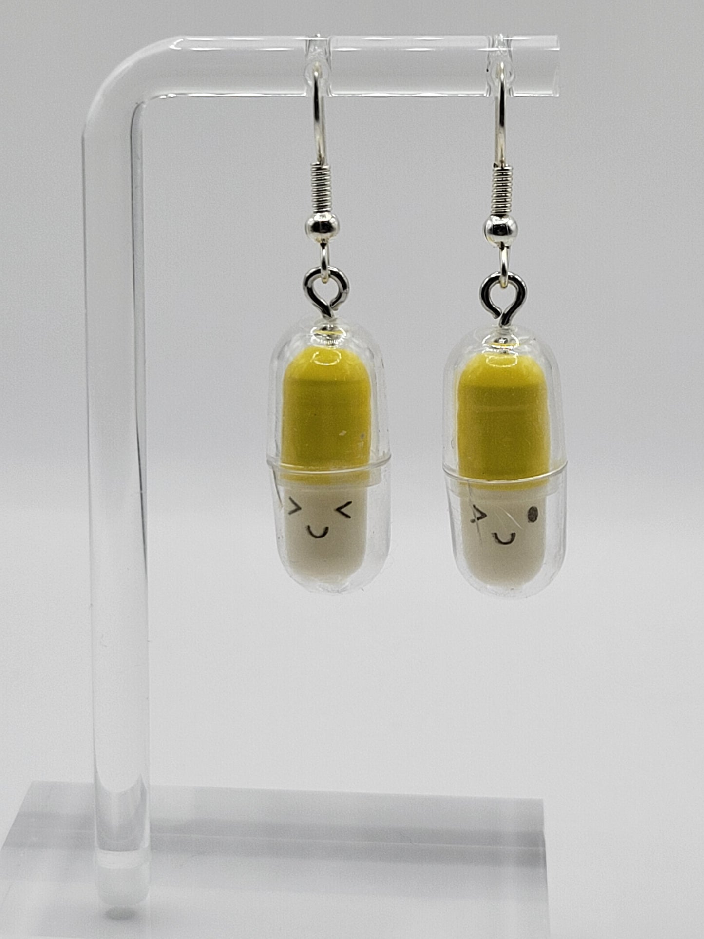 Happy Pill Earrings