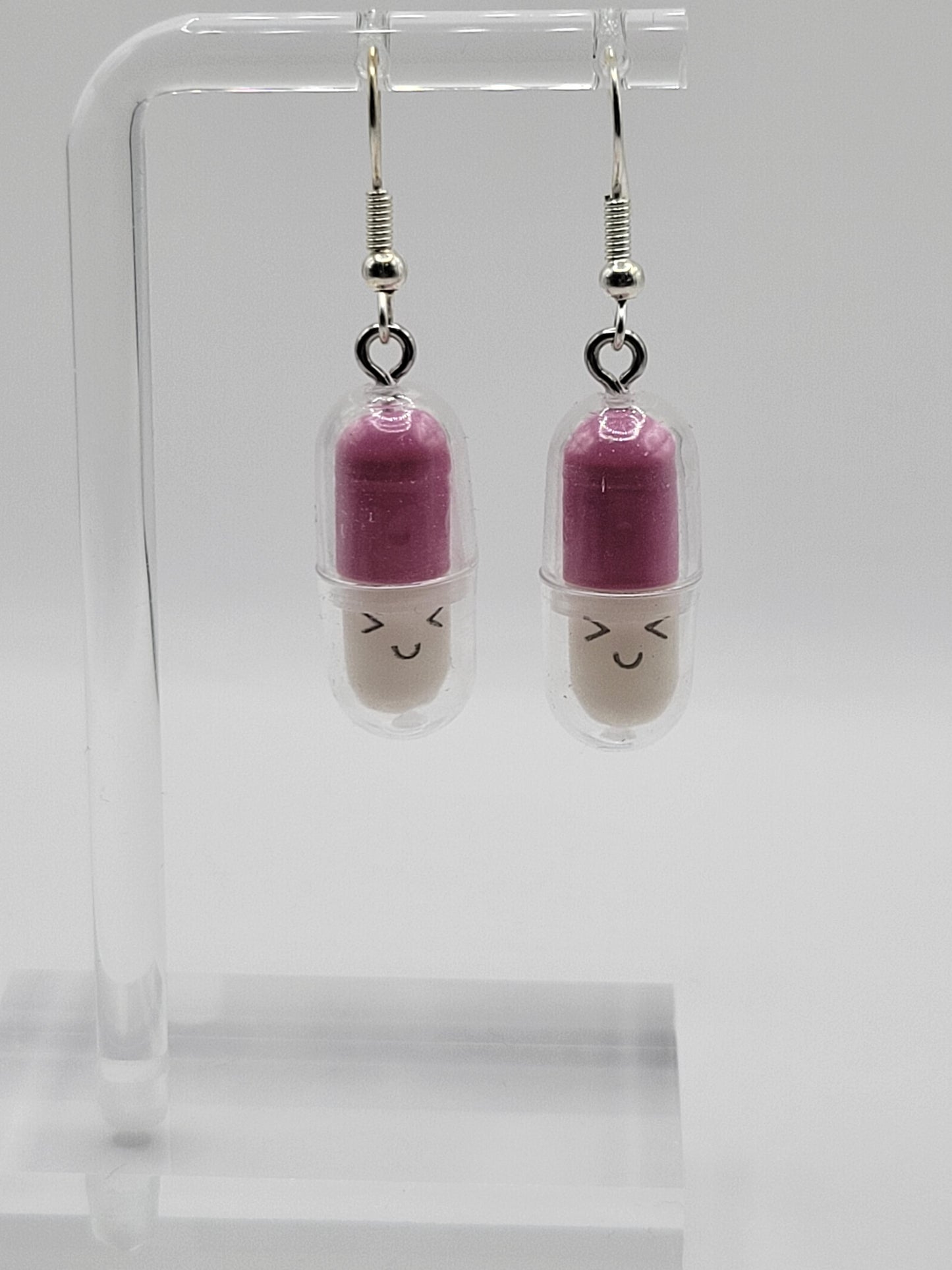 Boucles d'oreilles Pilule du Bonheur