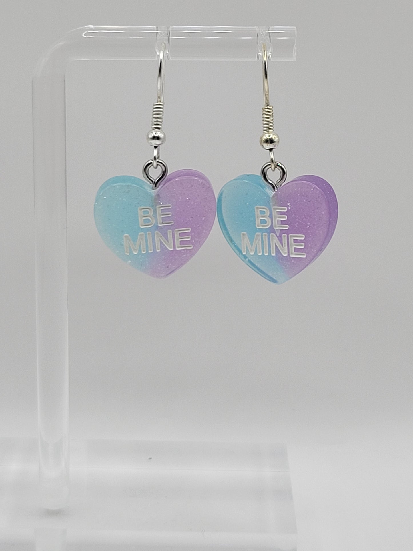 Conversational Heart Earrings