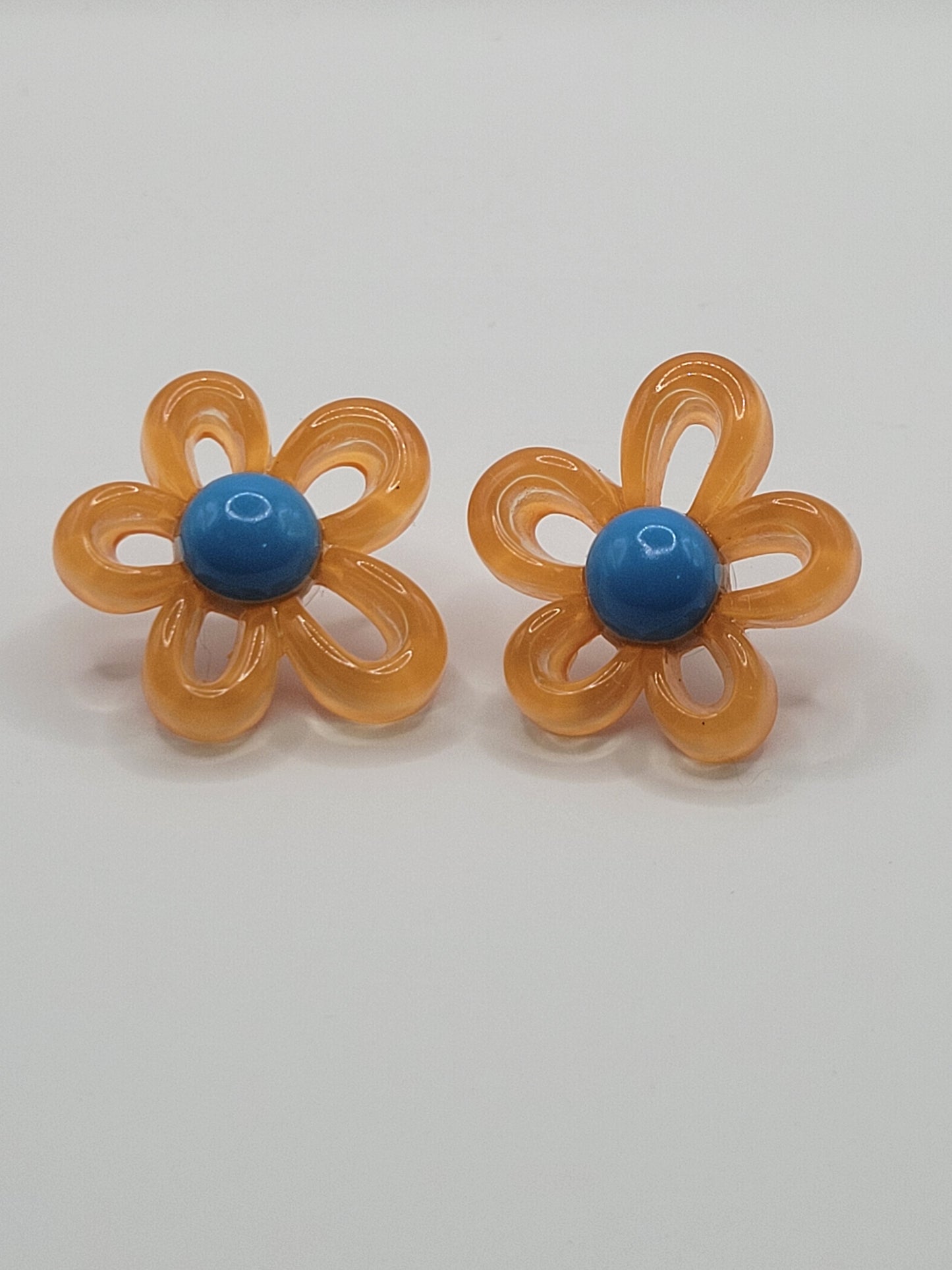 Clous d'oreilles Flower Power