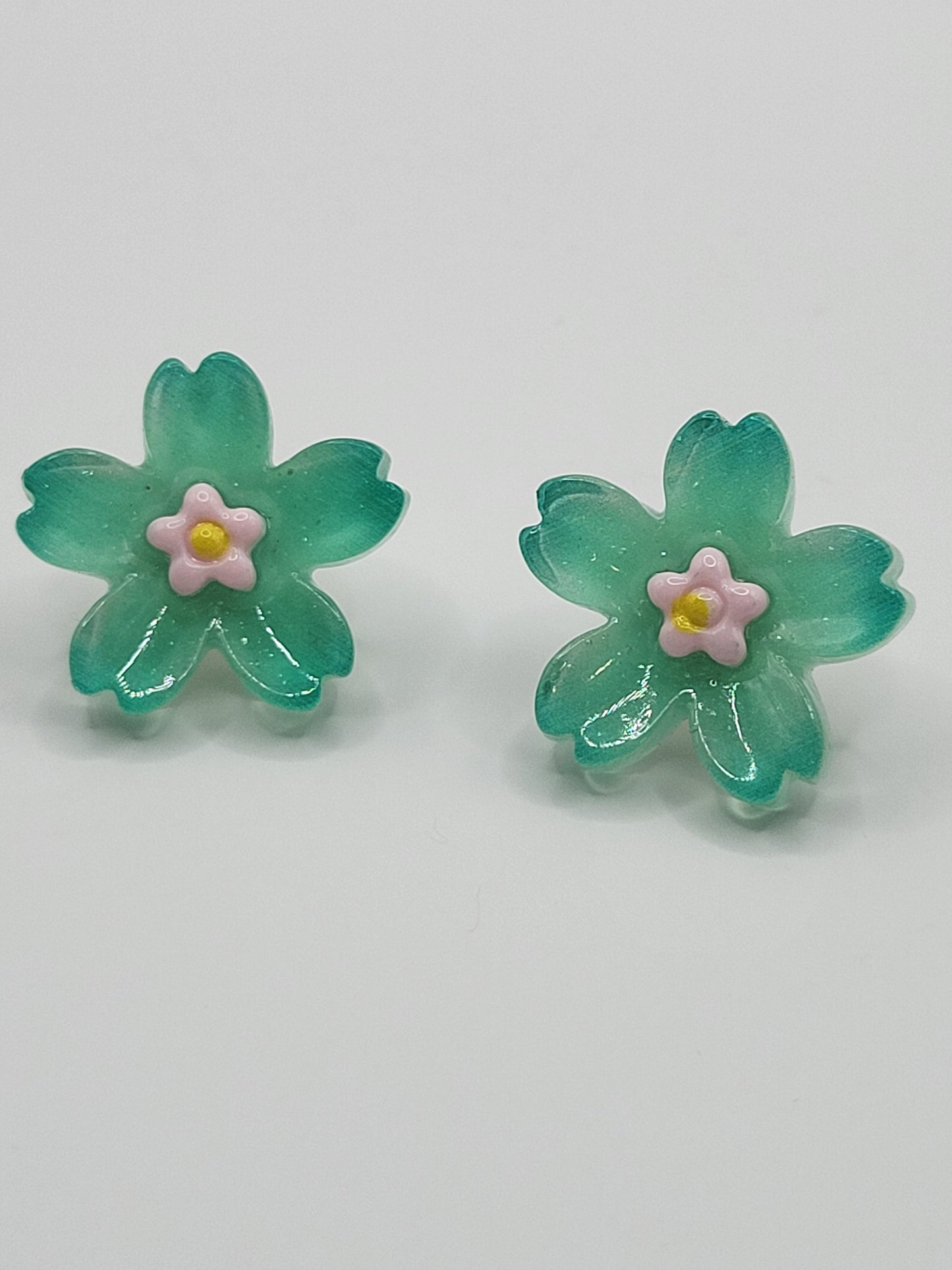 Hawaiian Flower Studs