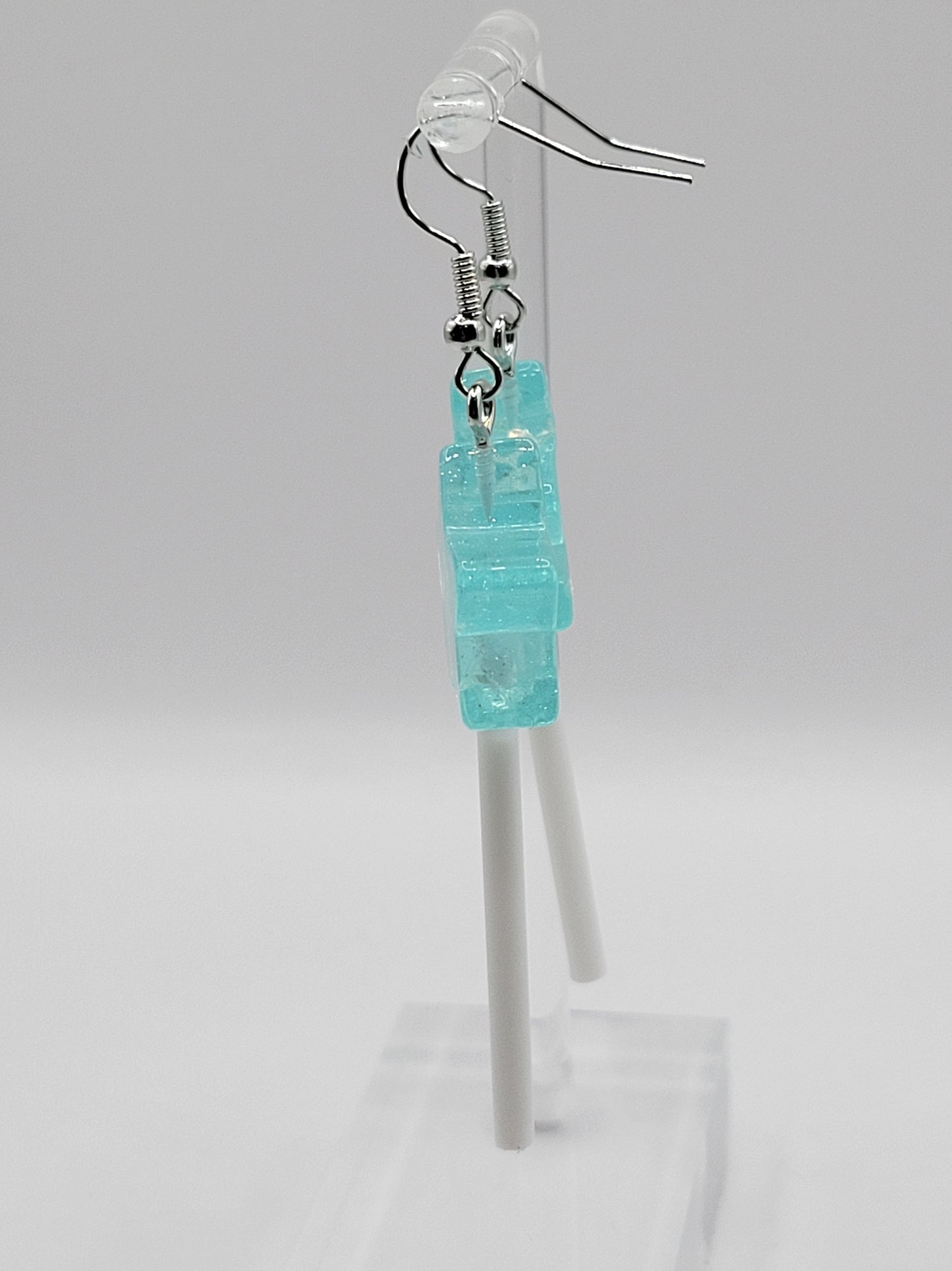 Boucles d'oreilles sucette étoile