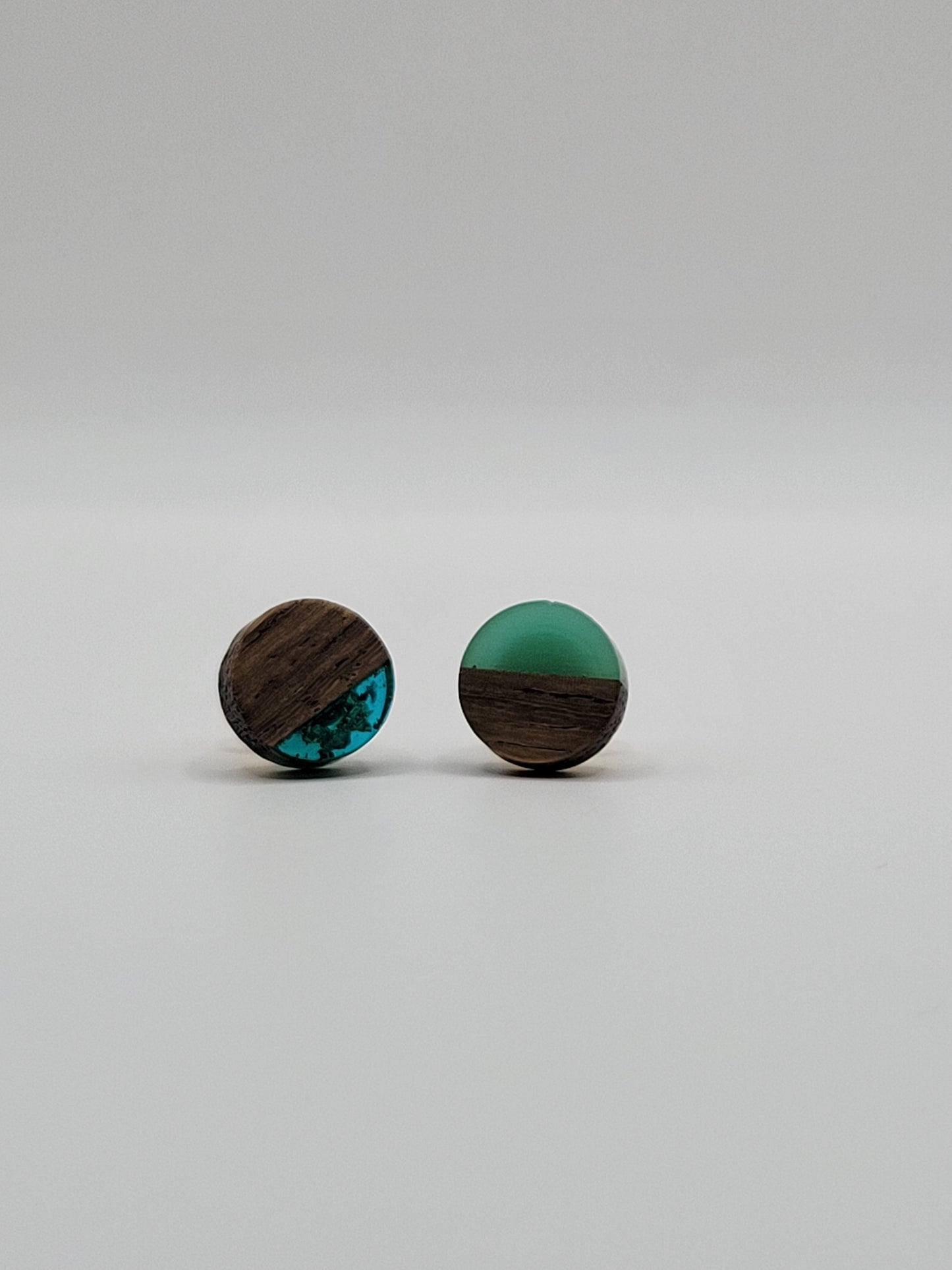 Domino Wood Earrings