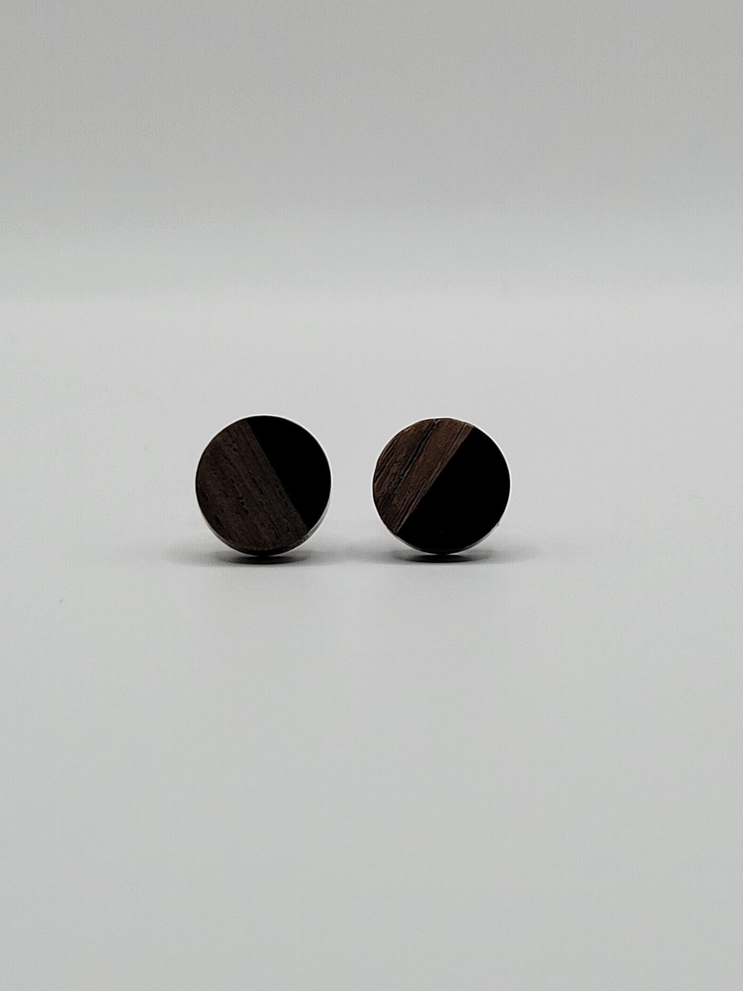 Domino Wood Earrings