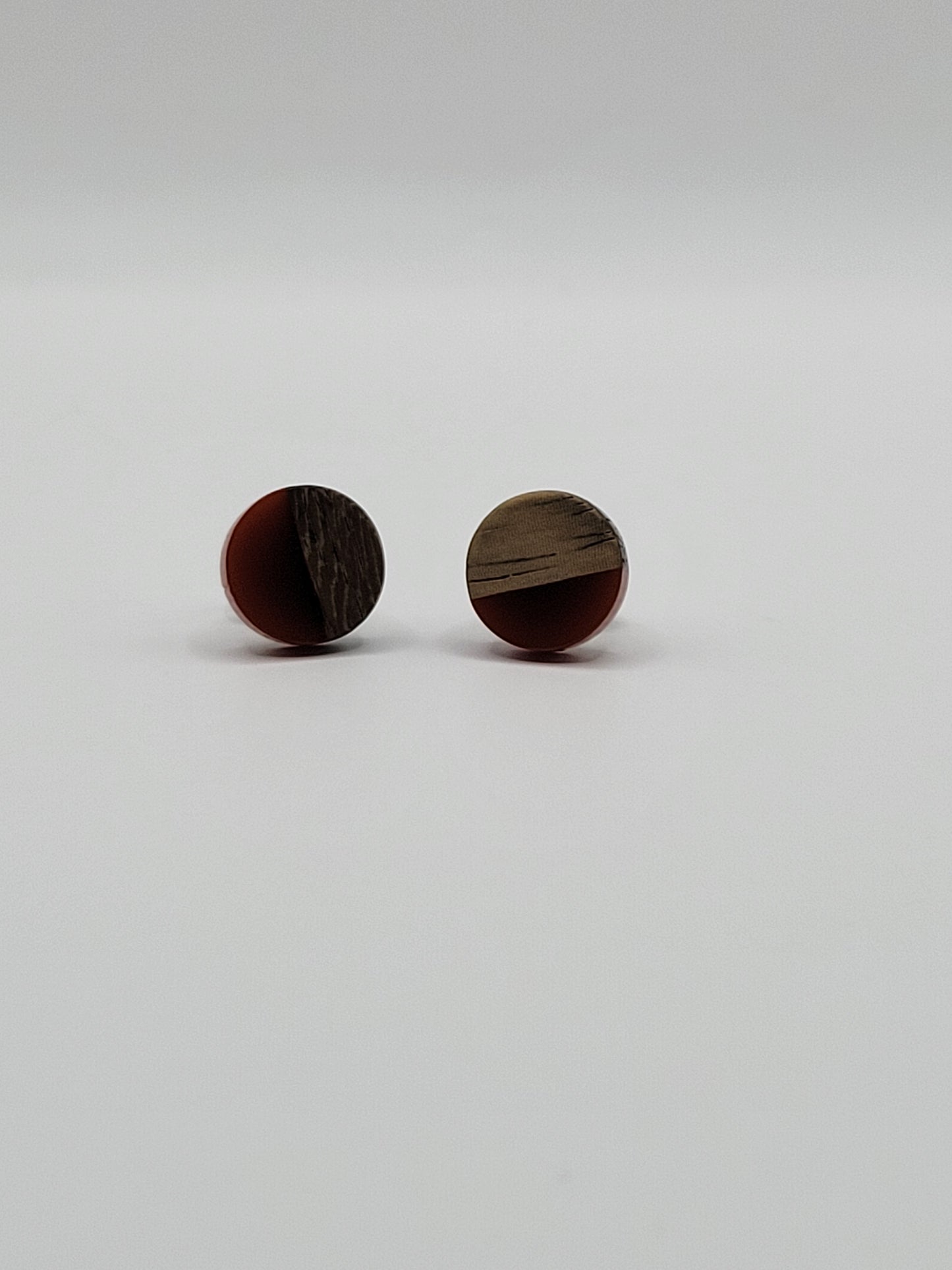 Domino Wood Earrings