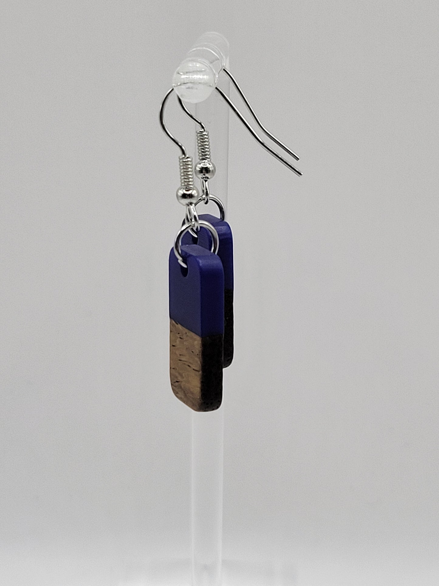 Domino Wood Earrings