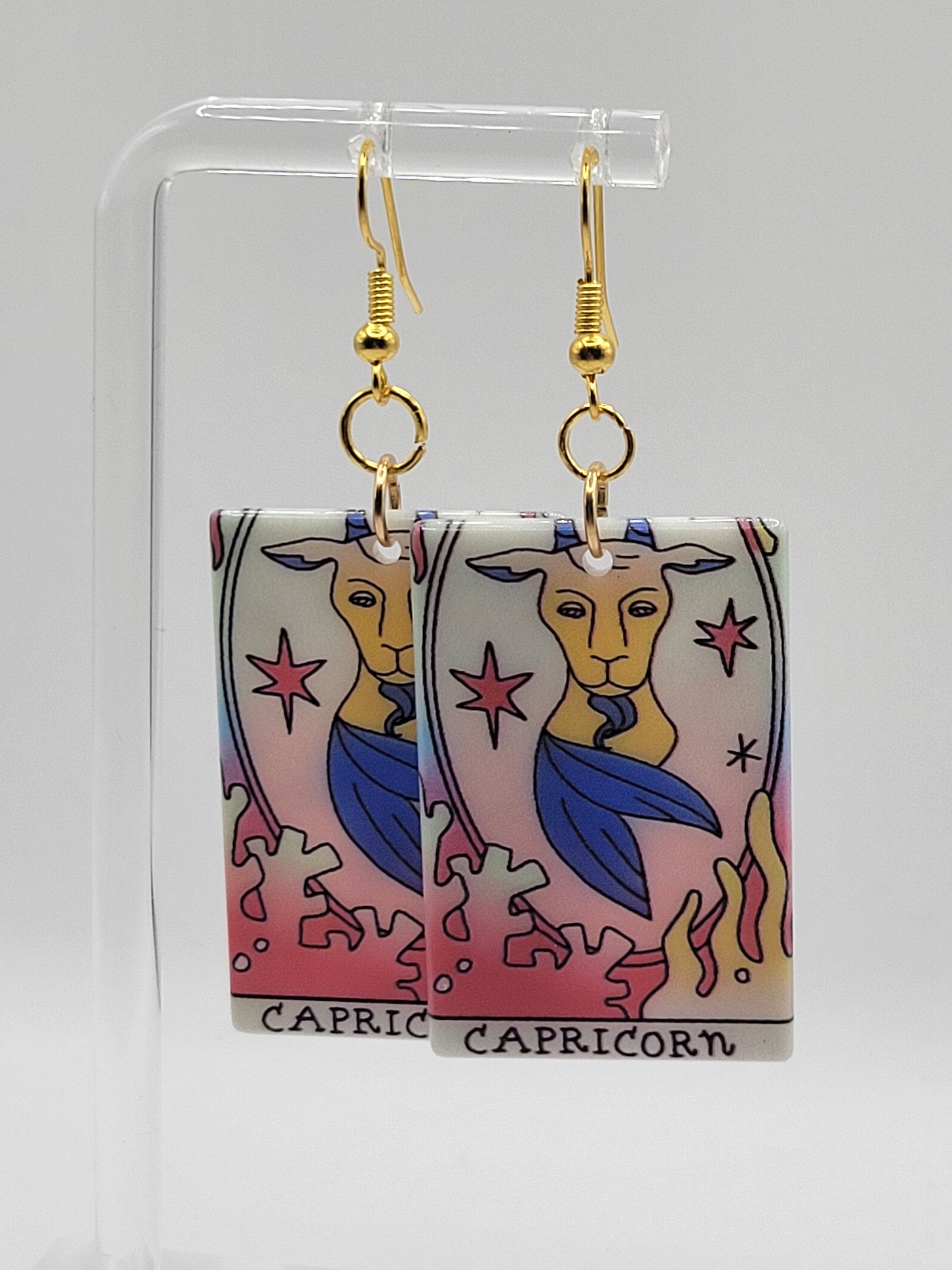Zodiac Pendant Earrings