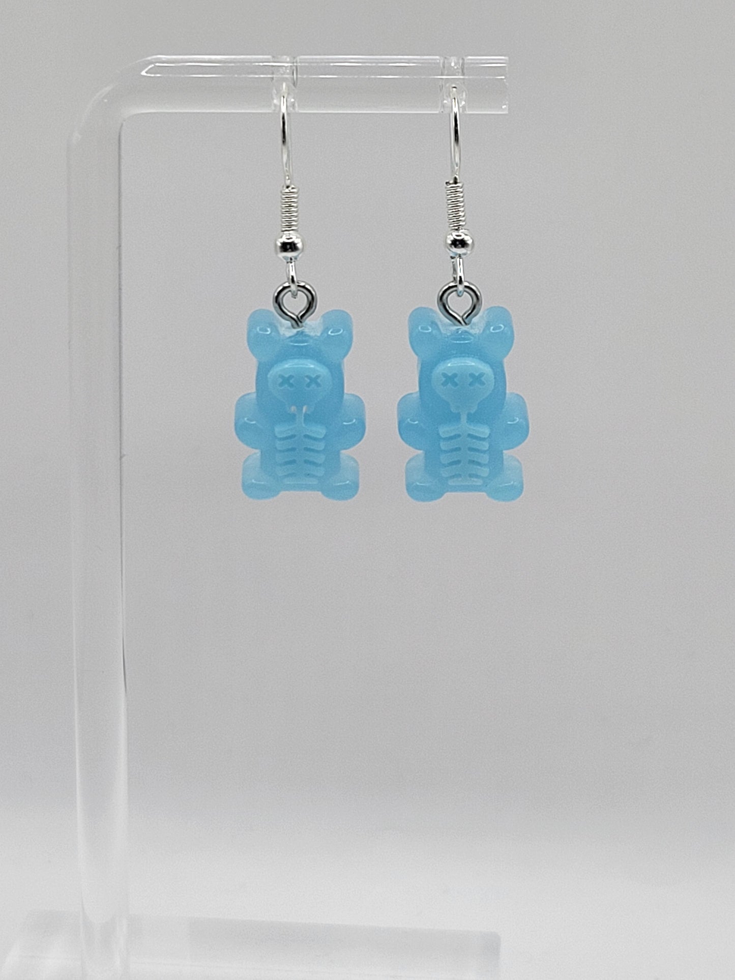 Skeleton Gummy Bear Earrings