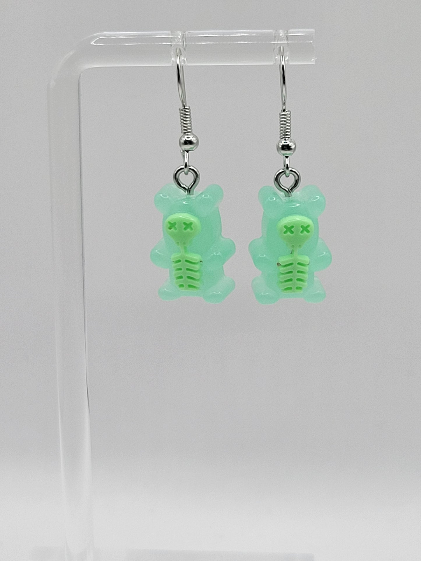 Skeleton Gummy Bear Earrings