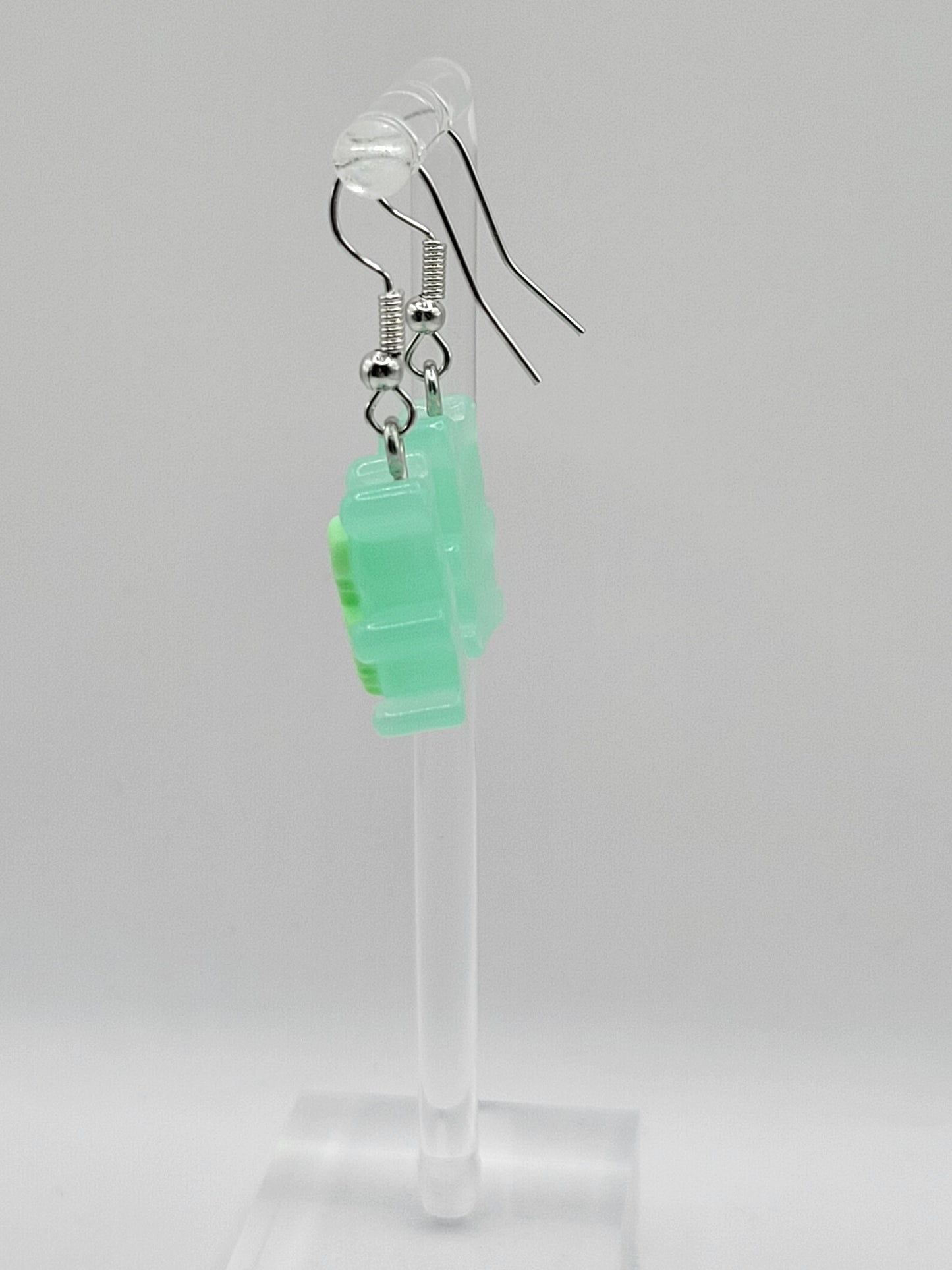 Skeleton Gummy Bear Earrings