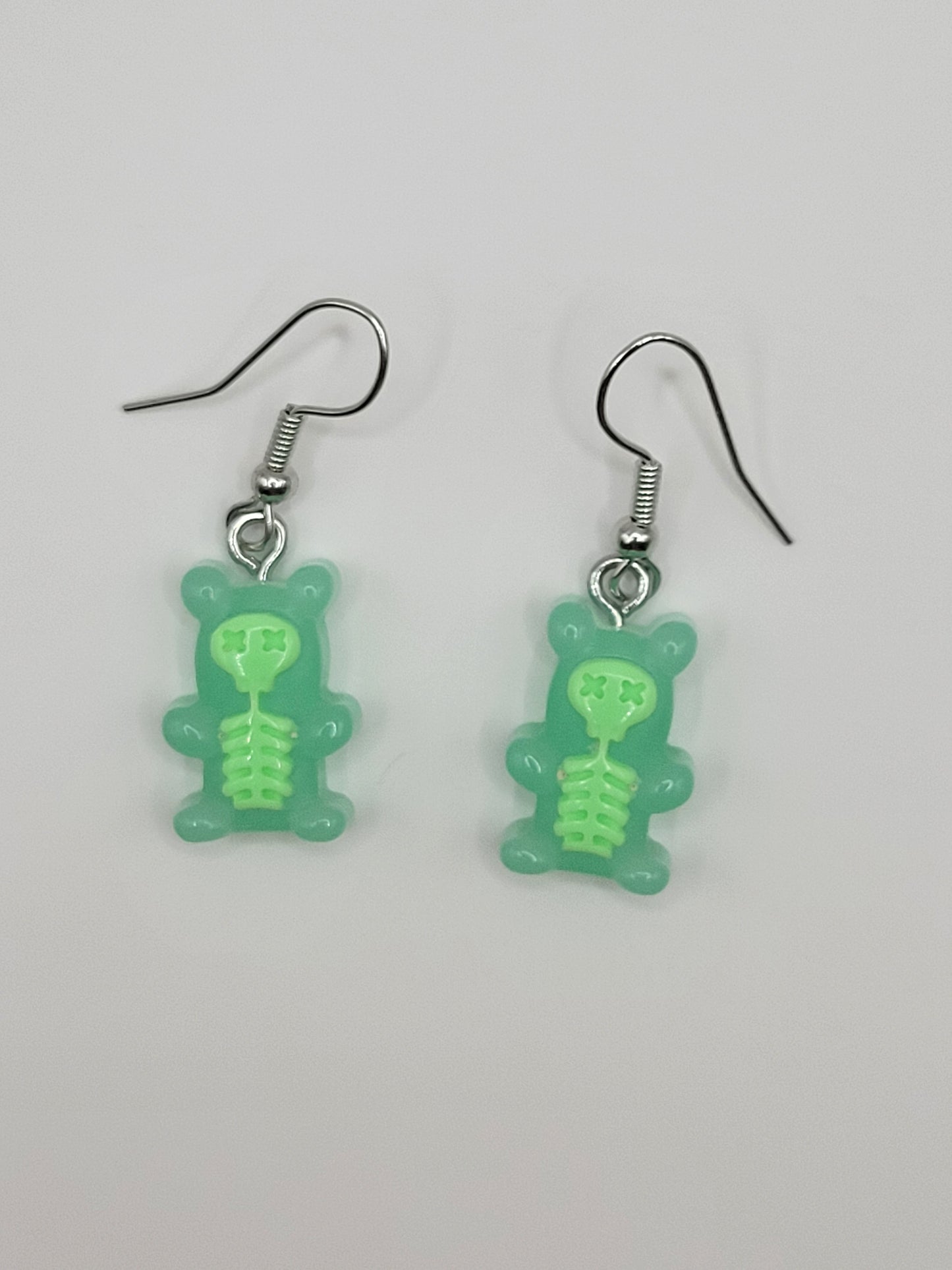 Skeleton Gummy Bear Earrings