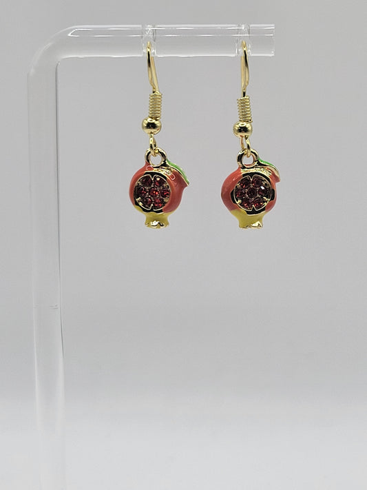 Pomegranate Earrings