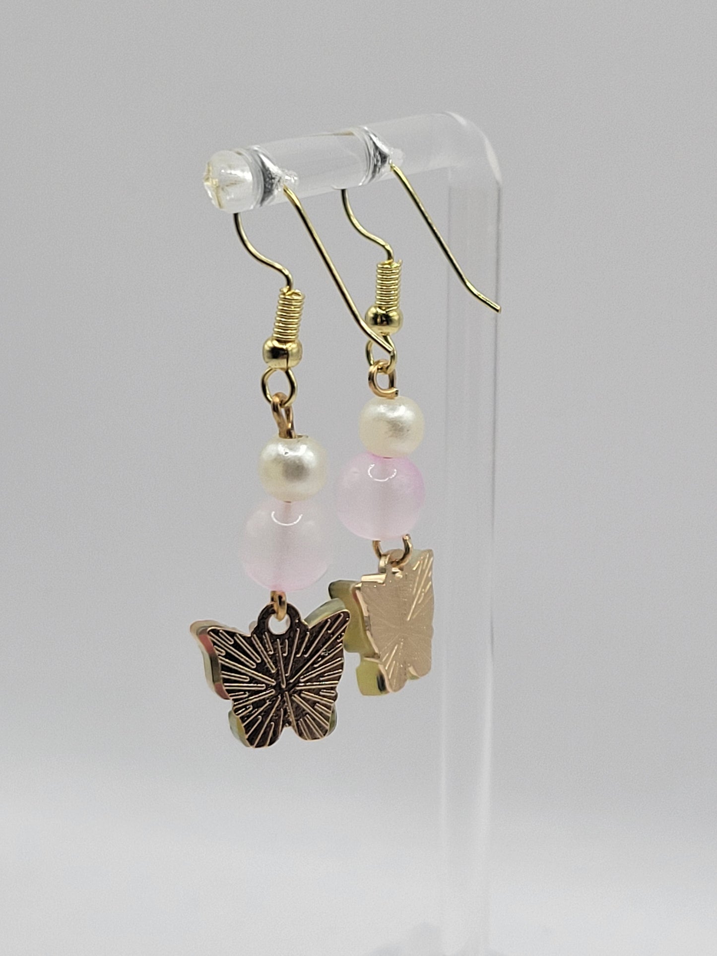 Embellished Butterfly Earrings