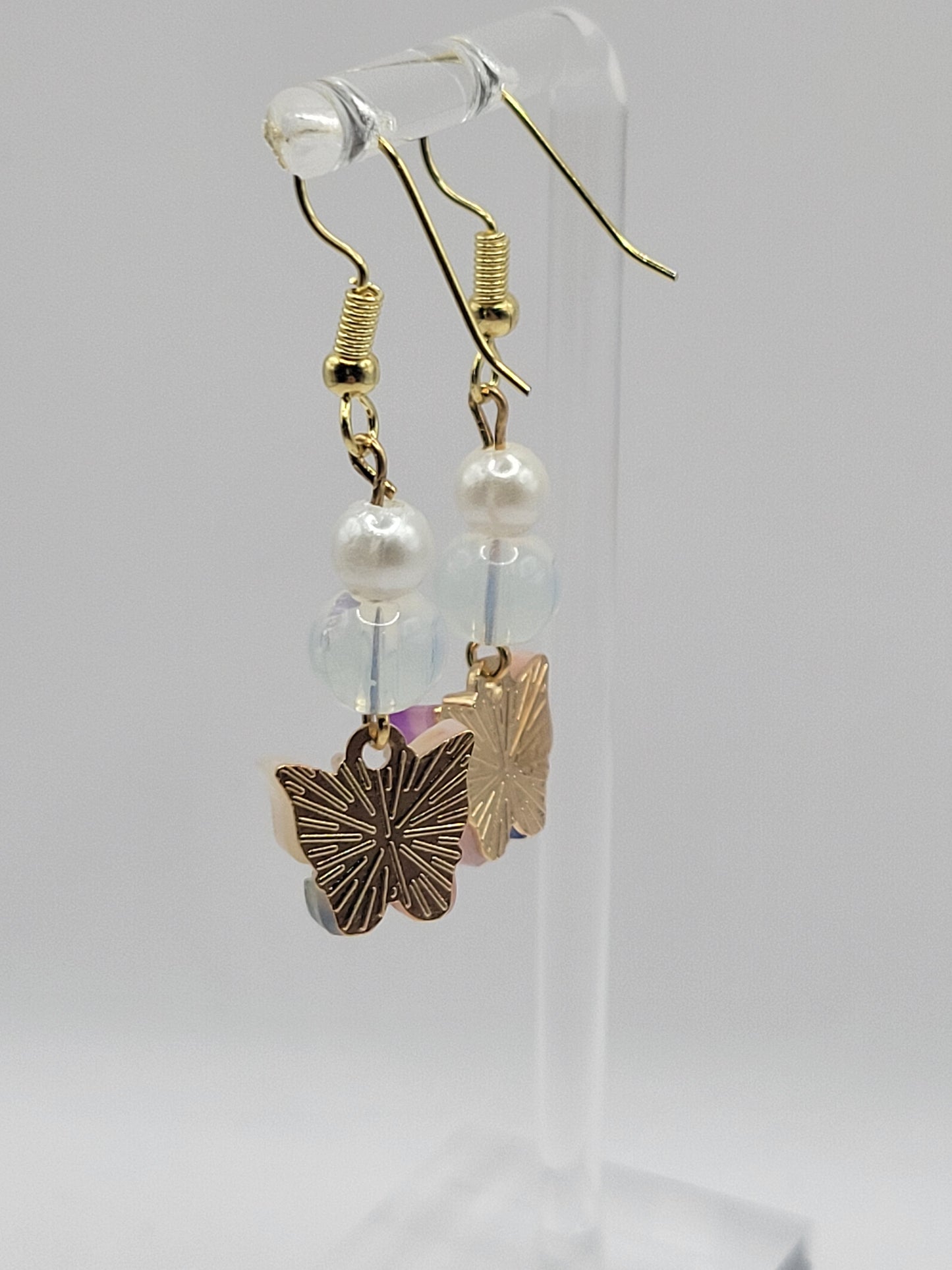 Embellished Butterfly Earrings