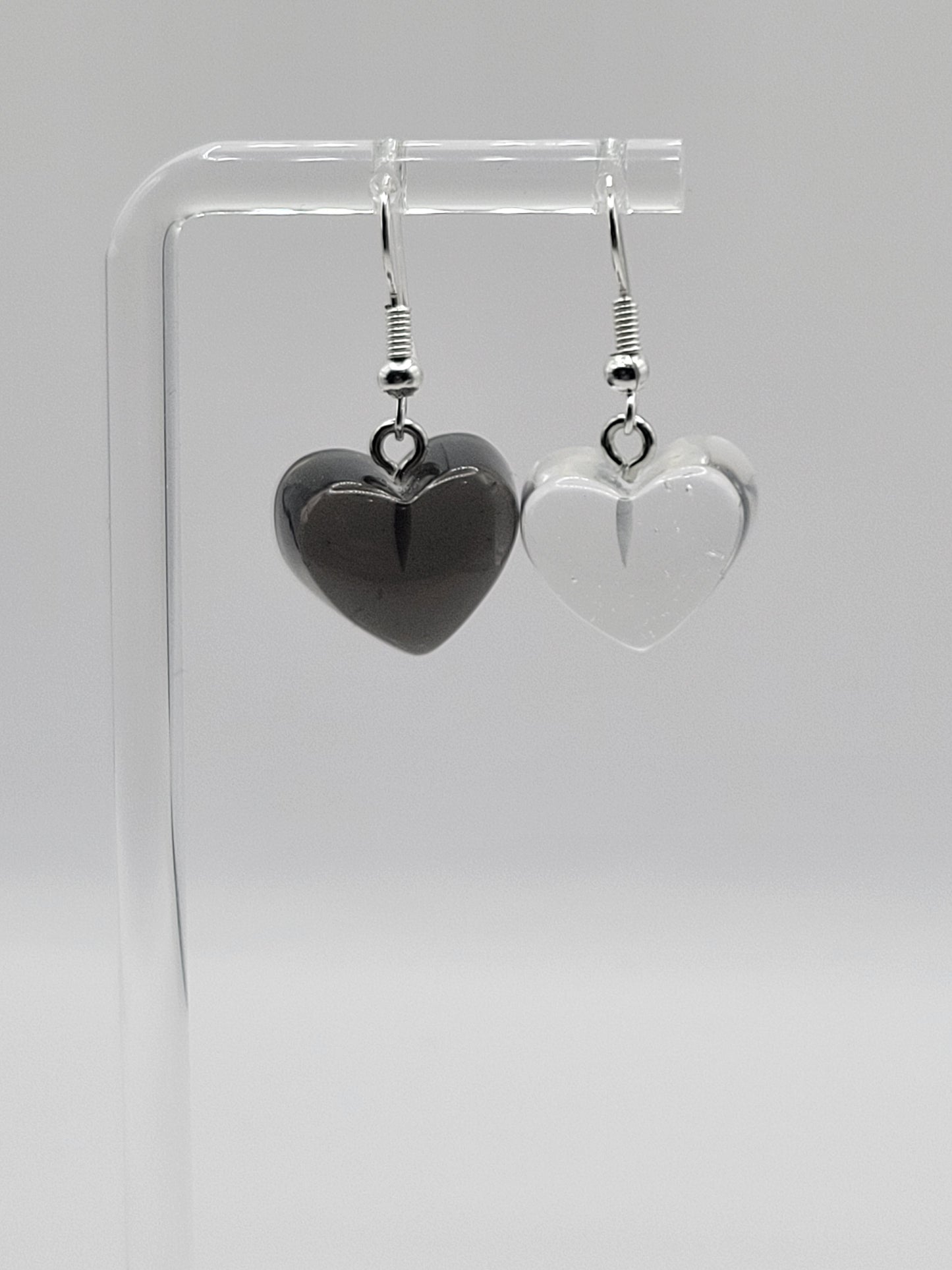 Mismatched Jelly Heart Earrings