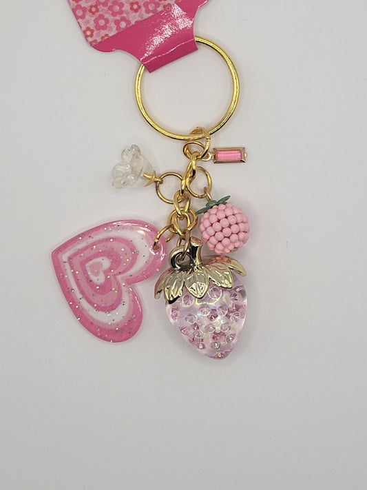 Strawberry Keychain