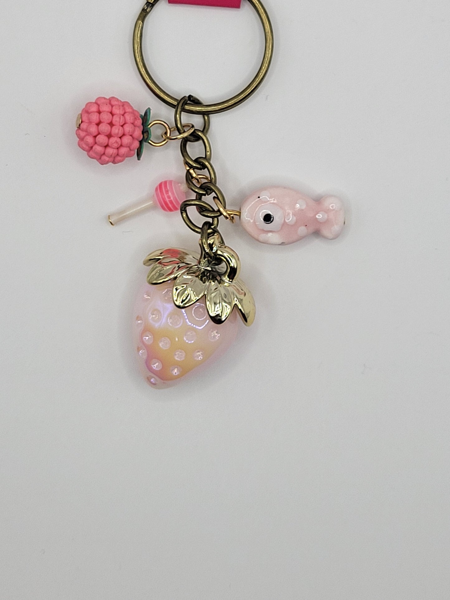 Strawberry Keychain