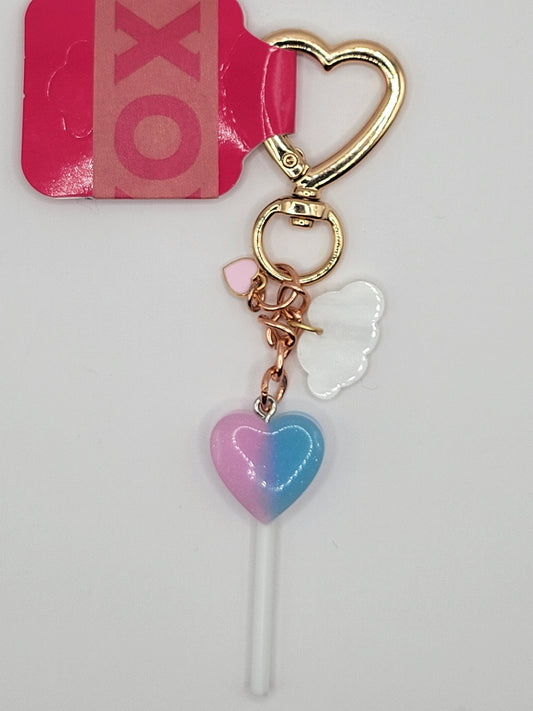 Heart Clip Keychains