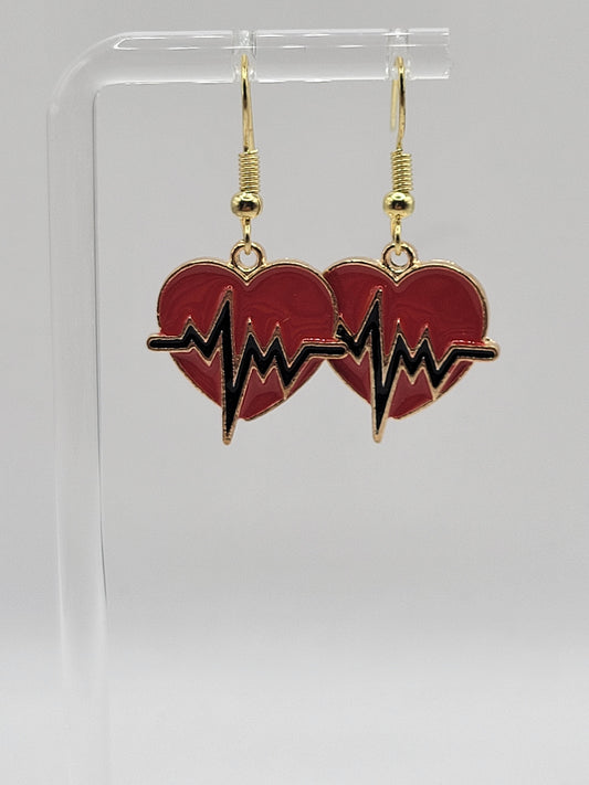 Beating Heart Earrings