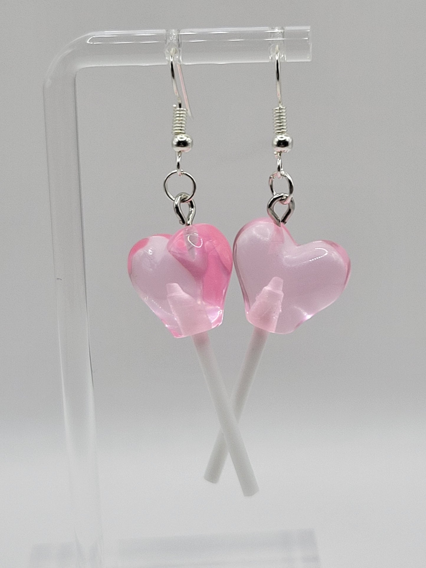 Boucles d'oreilles en forme de coeur