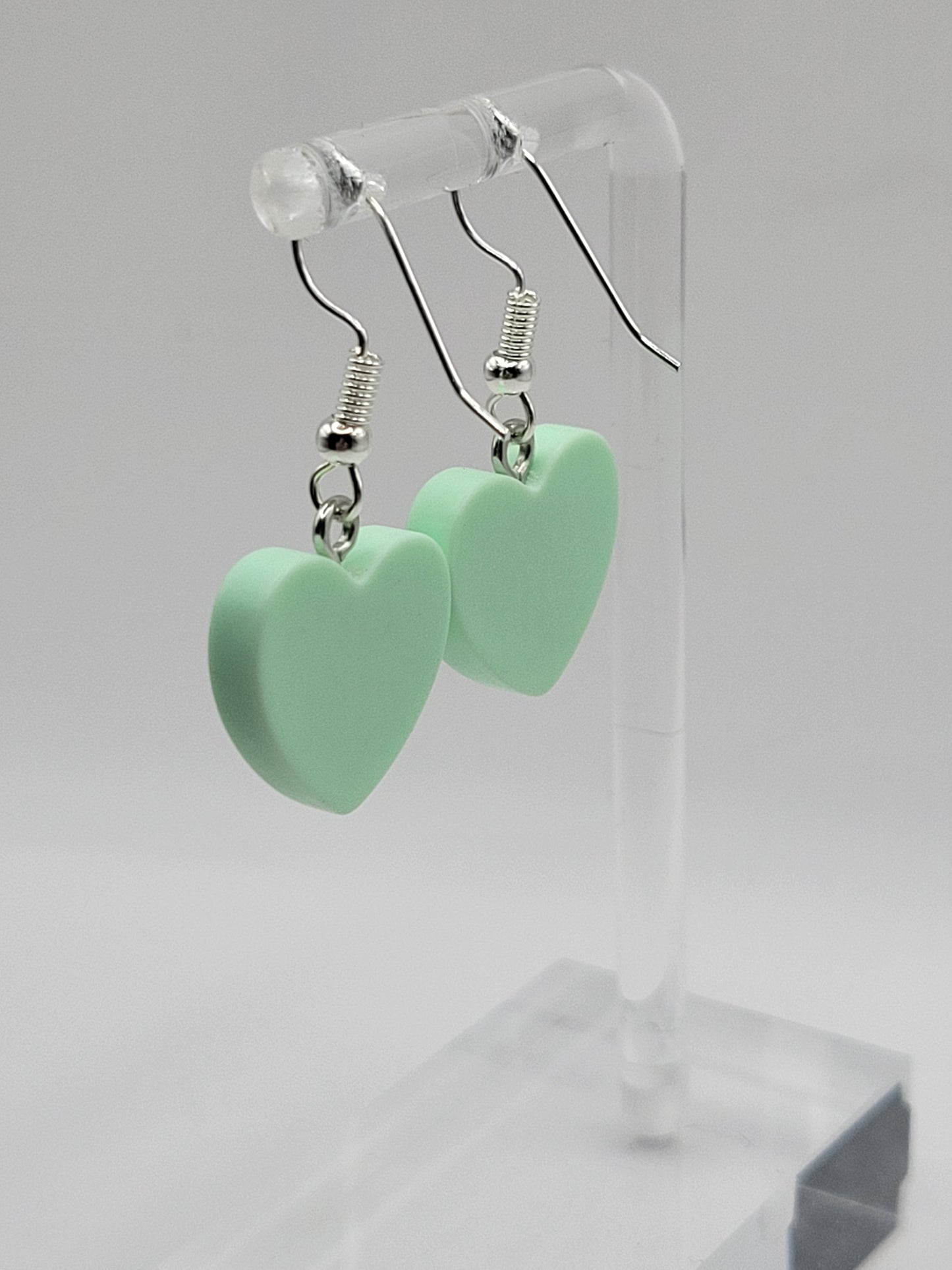 Conversational Heart Earrings