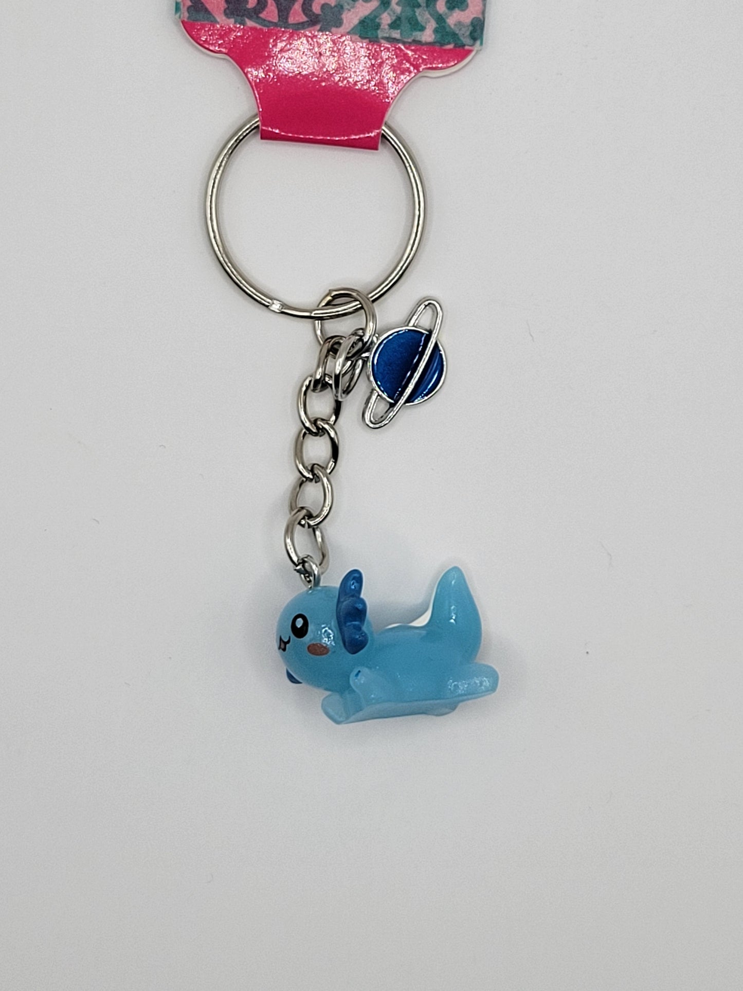 Space Axolotl Keychains