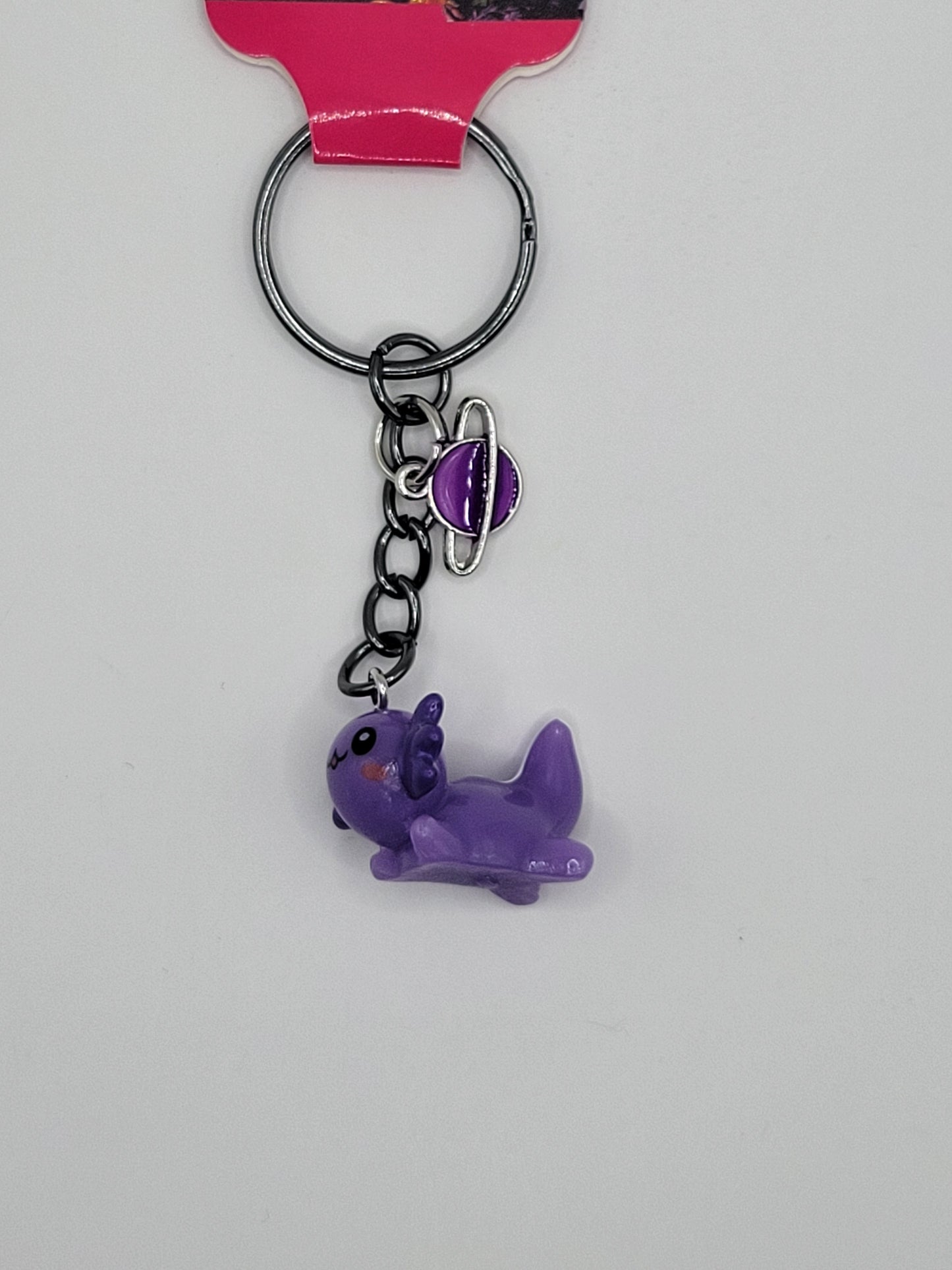 Space Axolotl Keychains