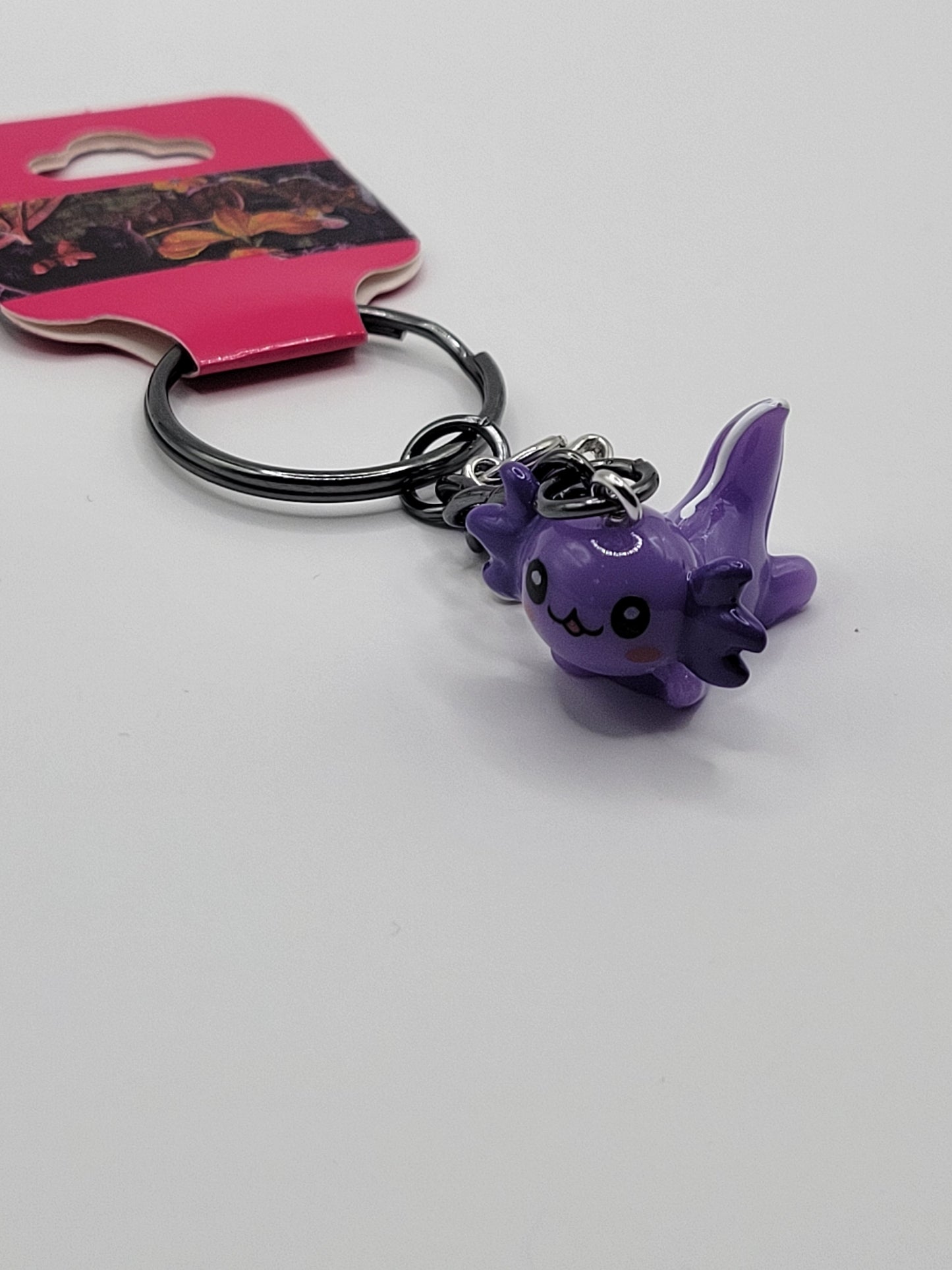 Space Axolotl Keychains