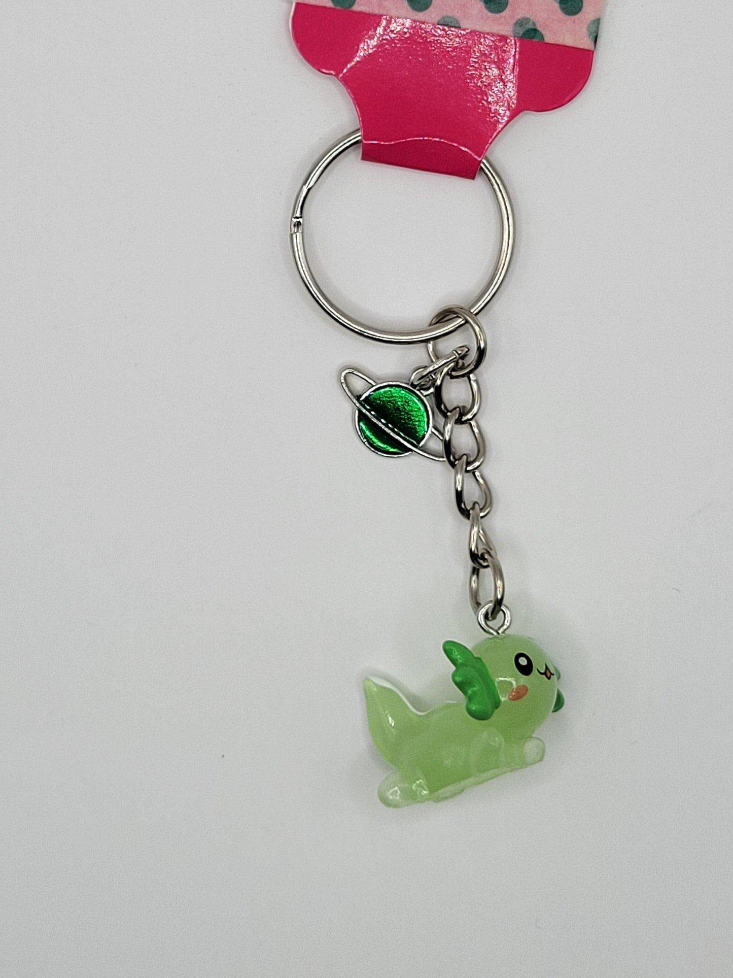 Space Axolotl Keychains