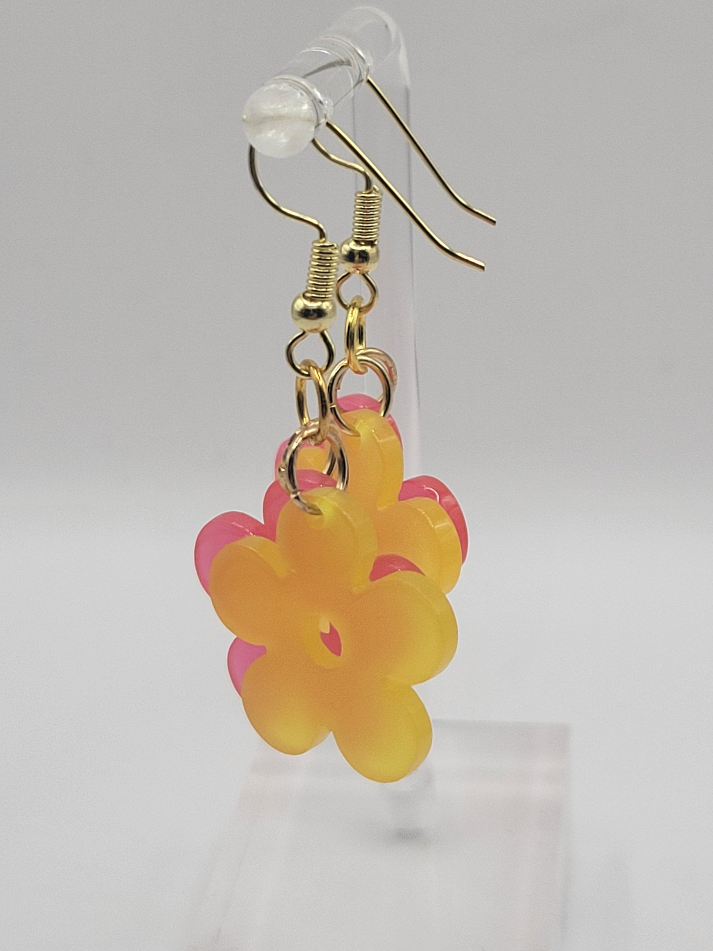 Double Flower Earrings