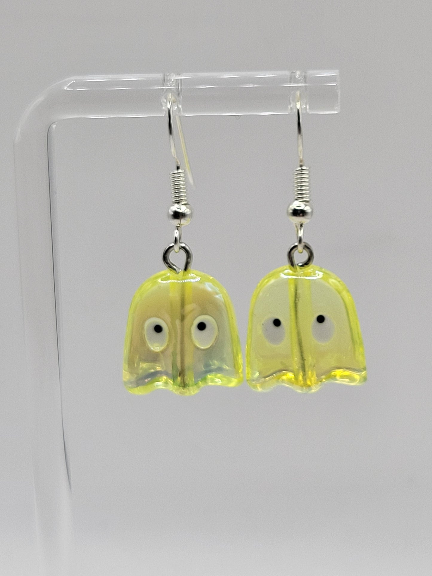 Pacman Ghost Earrings