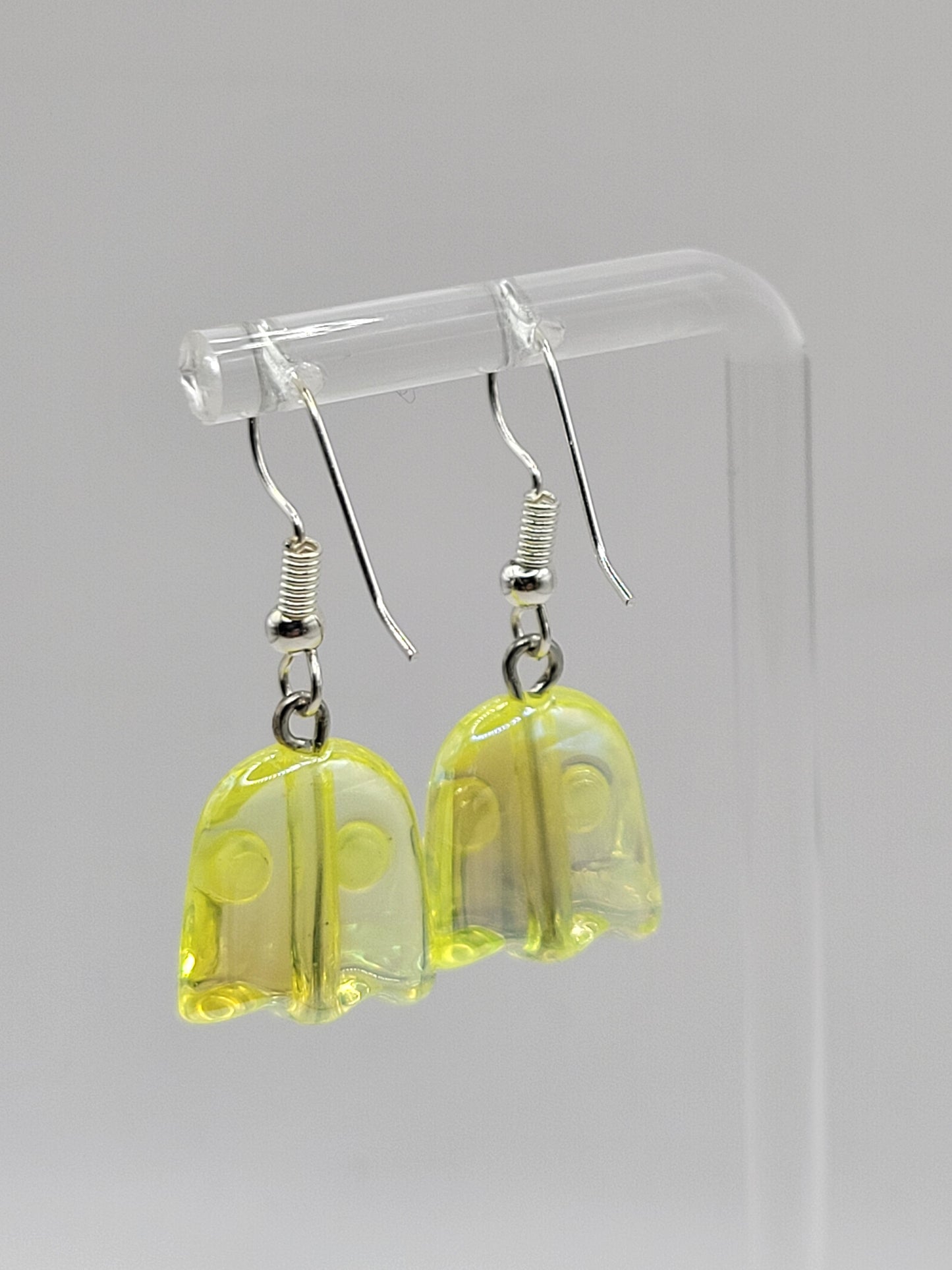 Pacman Ghost Earrings