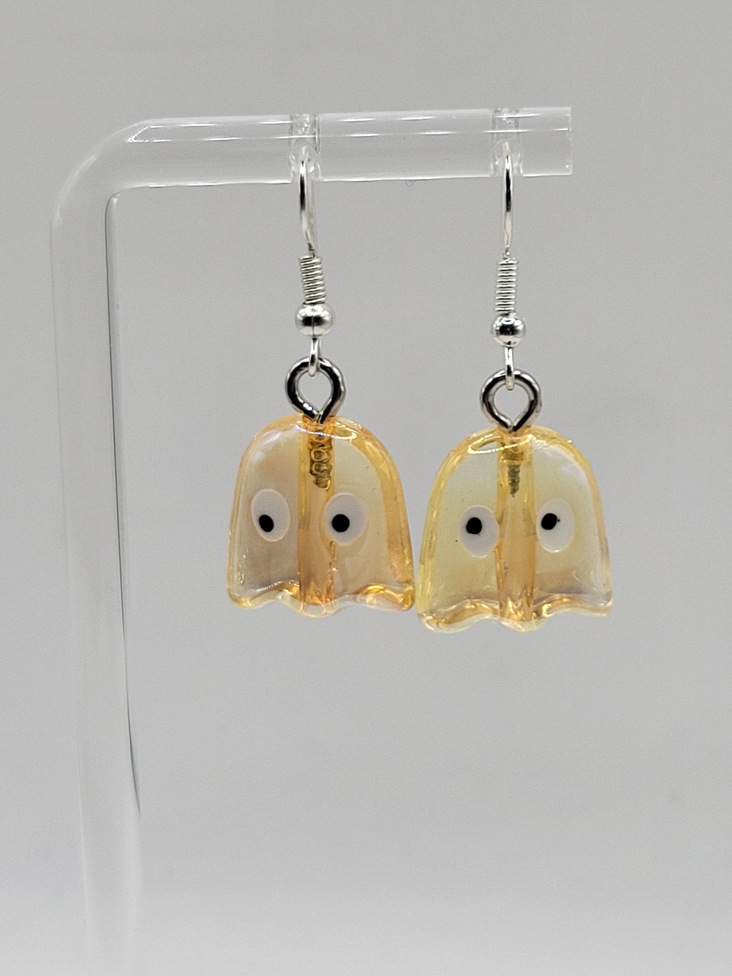 Pacman Ghost Earrings