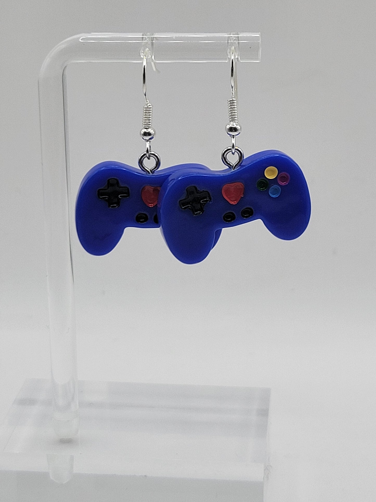 Boucles d'oreilles manette de jeu